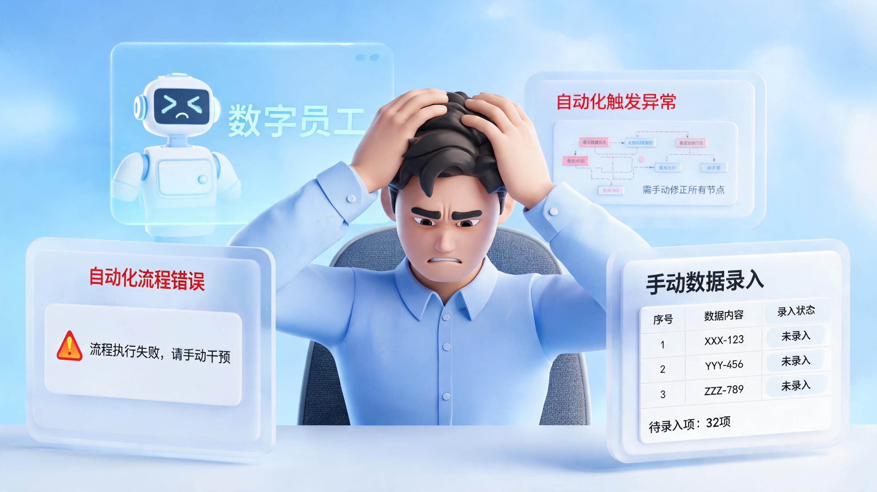 企业上了Agent，员工反而更忙了——数字员工的流程如何反噬人力