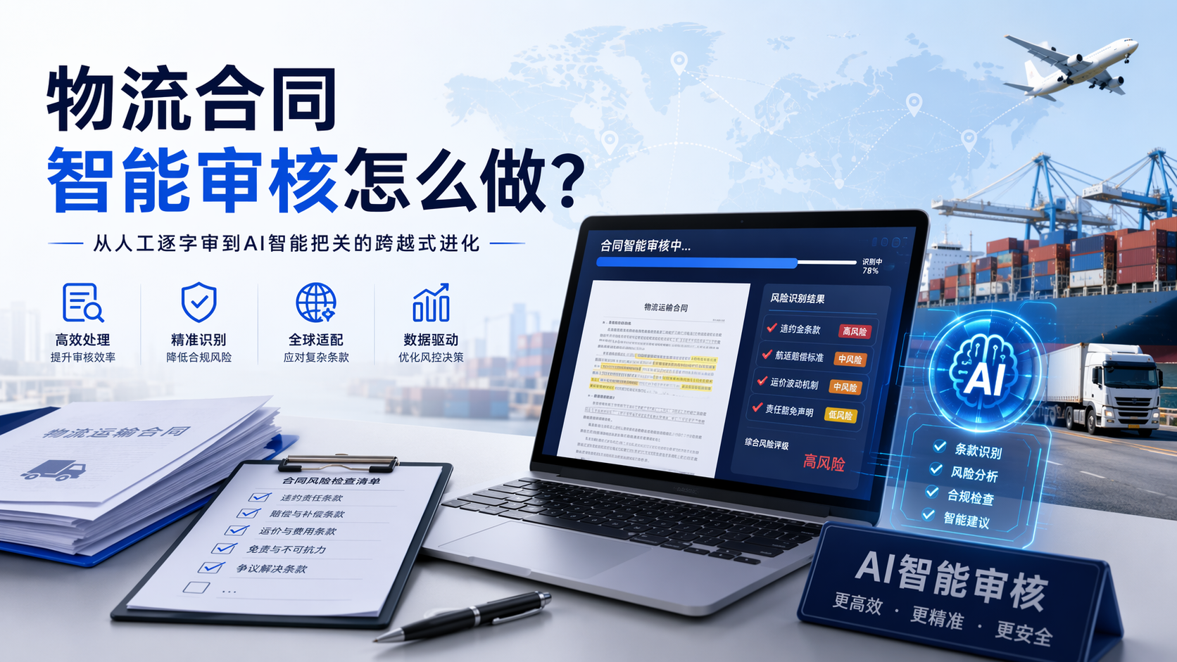 物流合同智能审核怎么做?