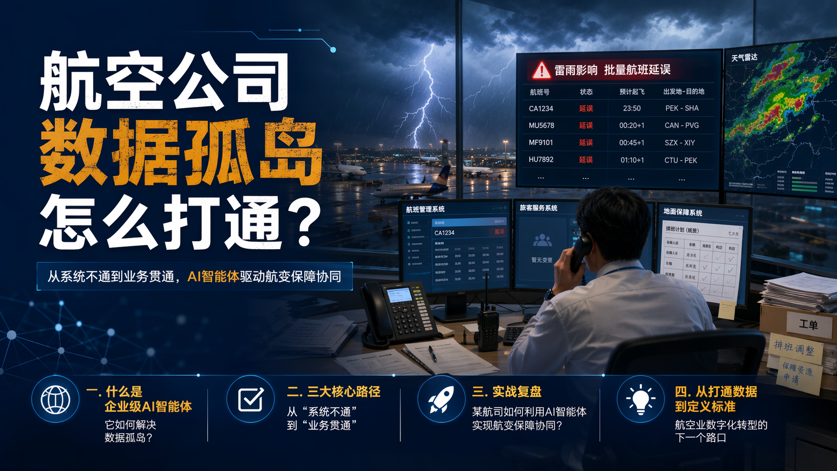 航空公司数据孤岛怎么打通？_图1