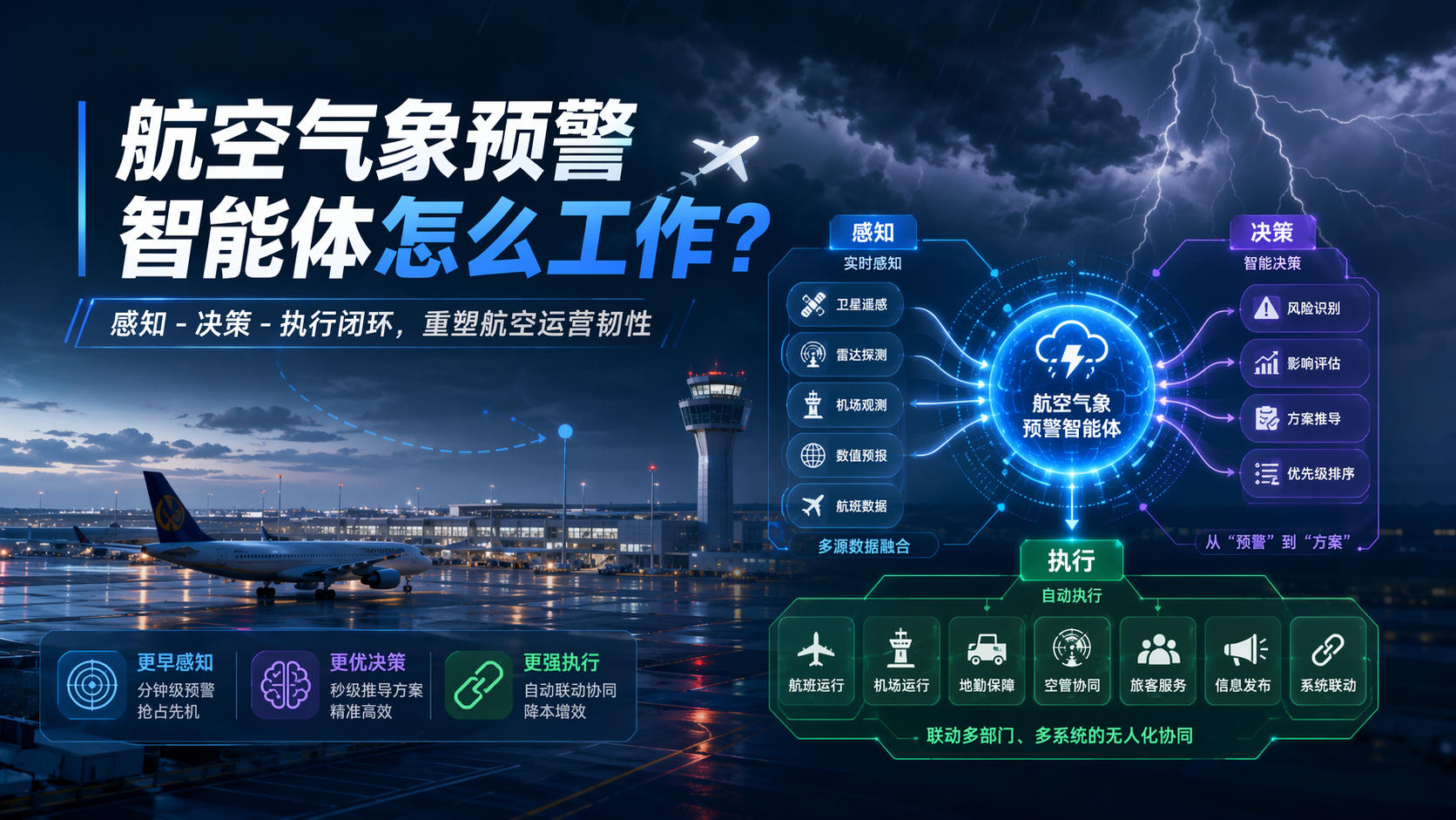 航空气象预警智能体怎么工作？