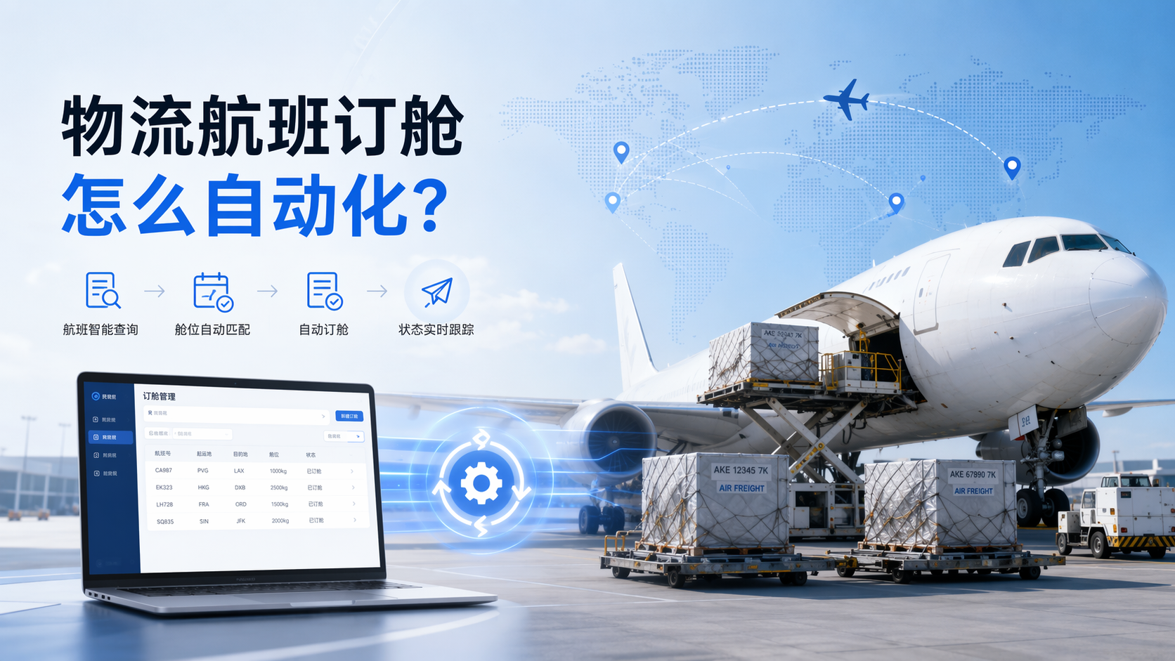 物流航班订舱怎么自动化？_图1