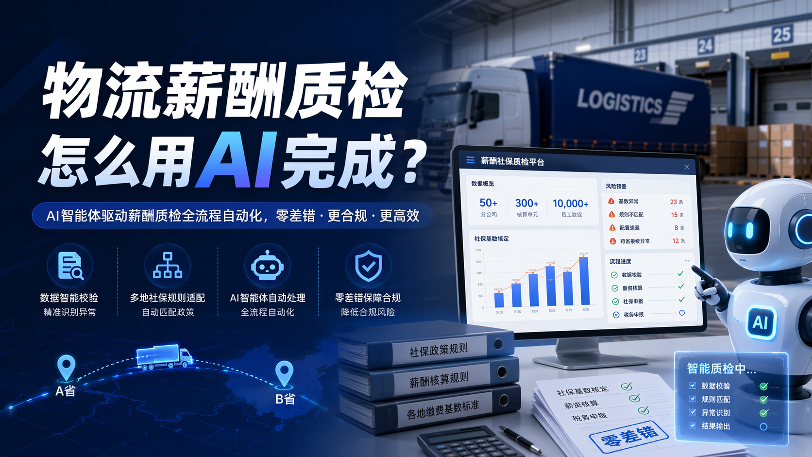 物流薪酬质检怎么用AI完成？