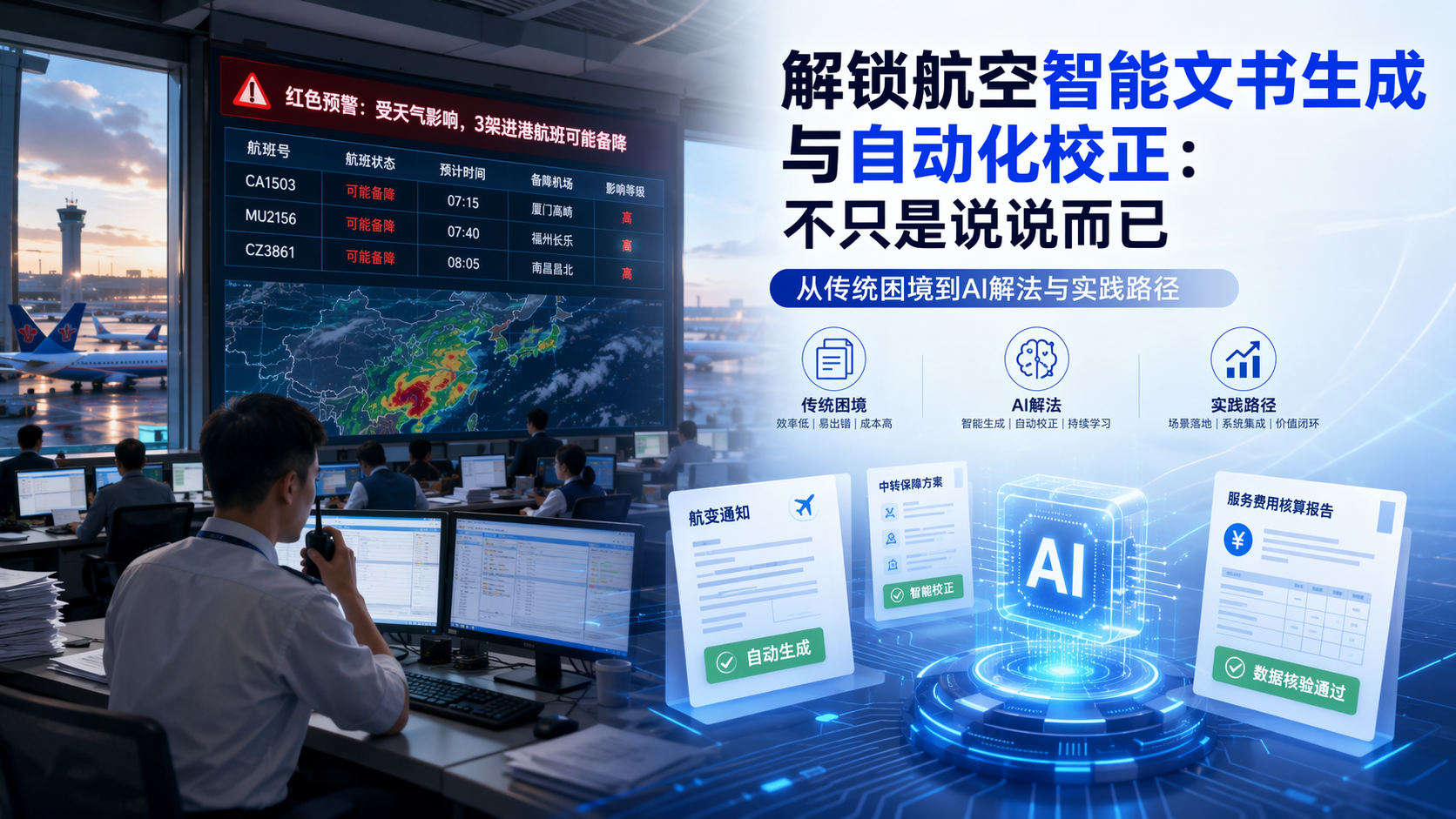 解锁航空智能文书生成与自动化校正:不只是说说而已