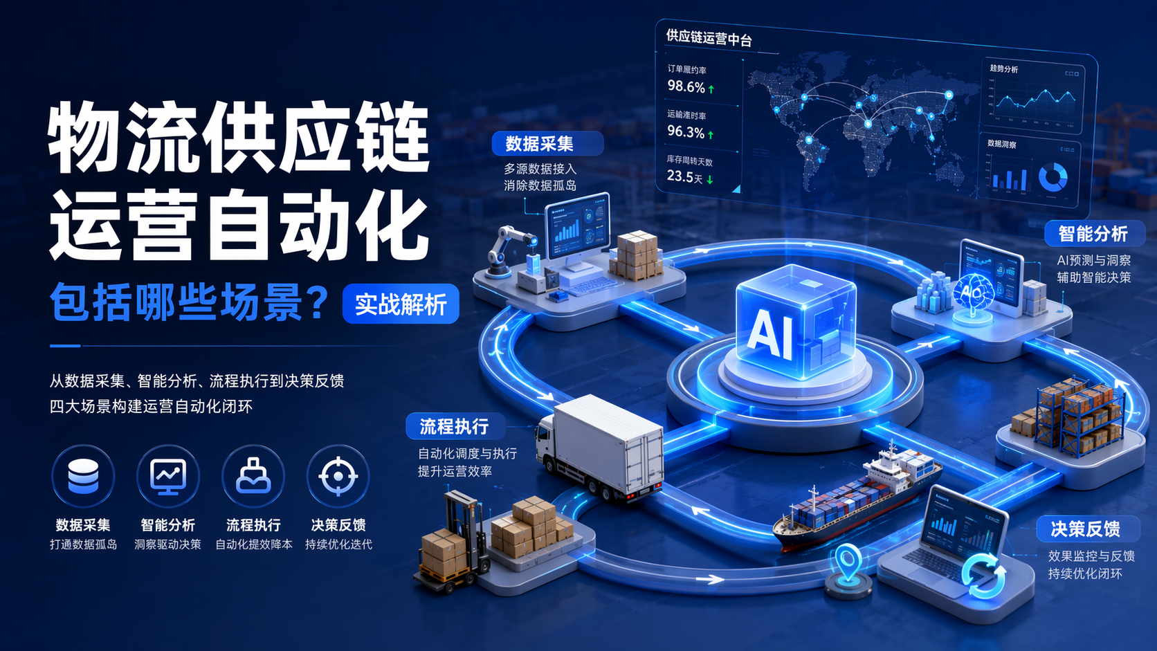 物流供应链运营自动化包括哪些场景？实战解析