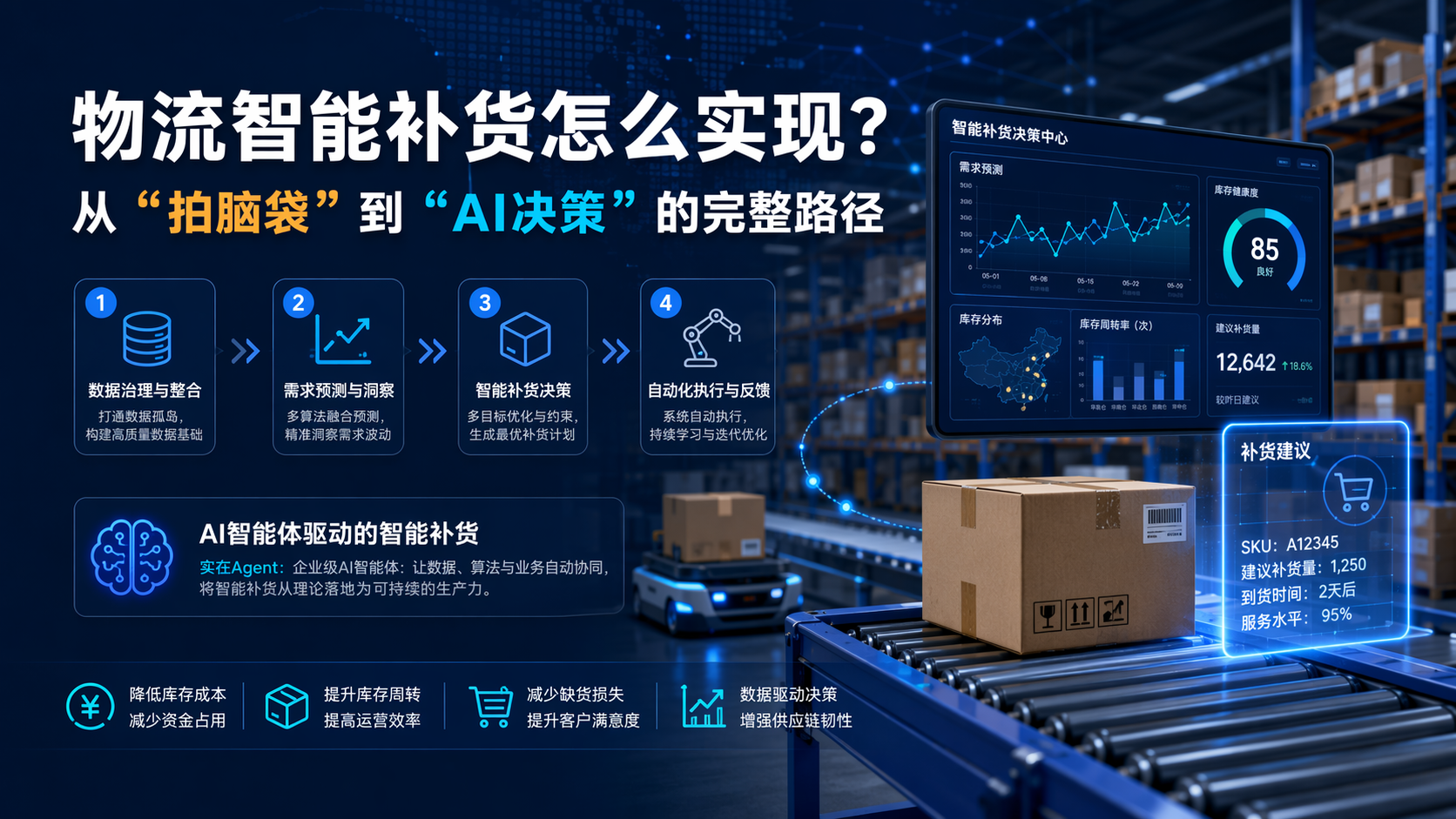 物流智能补货怎么实现？从“拍脑袋”到“AI决策”的完整路径