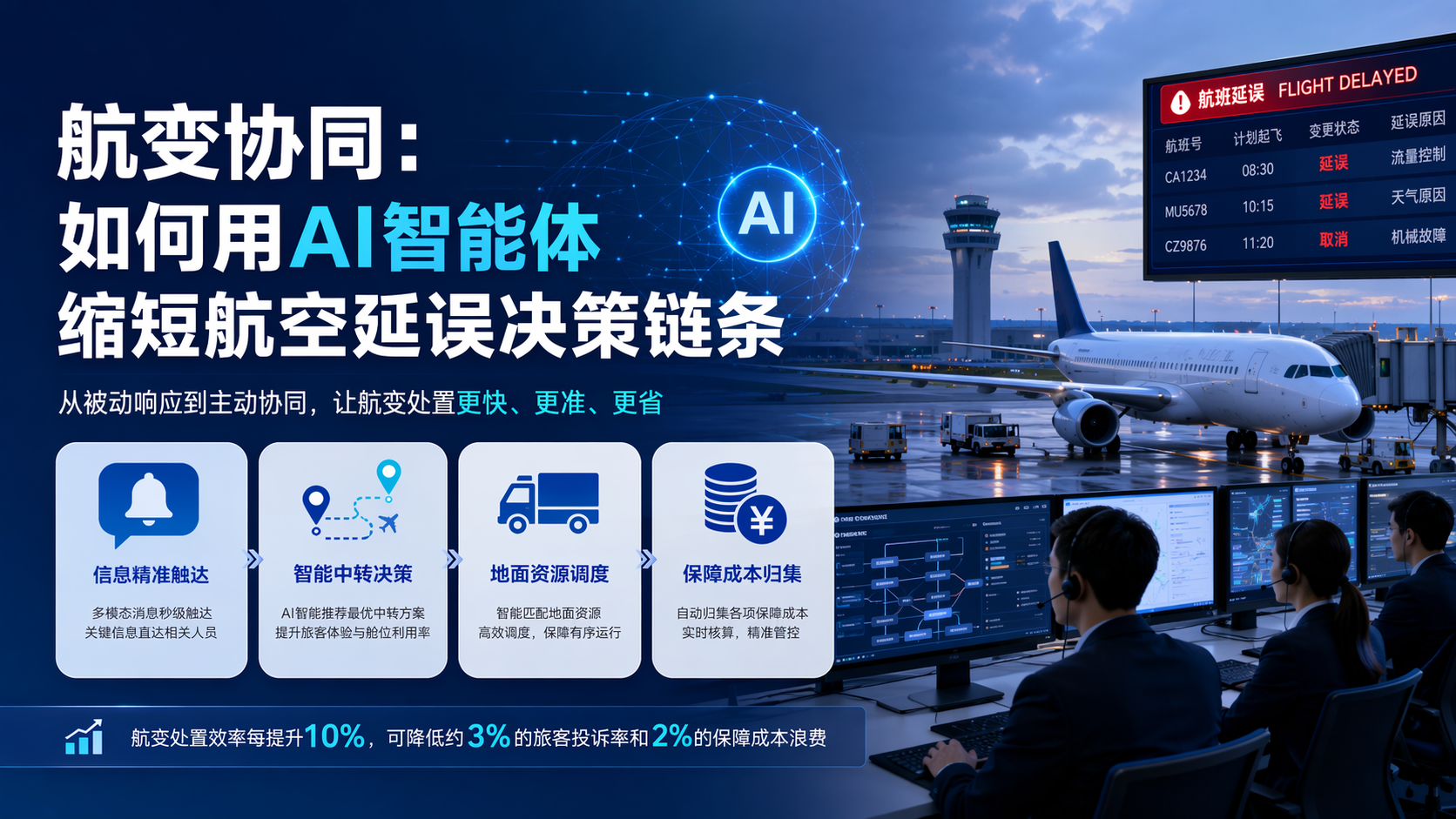 航变协同：如何用AI智能体缩短航空延误决策链条_图1
