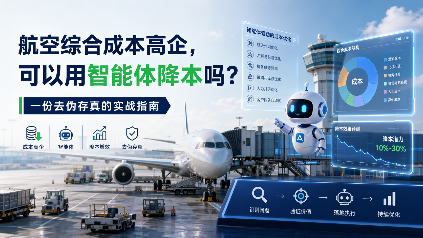 航空综合成本高企,可以用智能体降本吗?一份去伪存真的实战指南