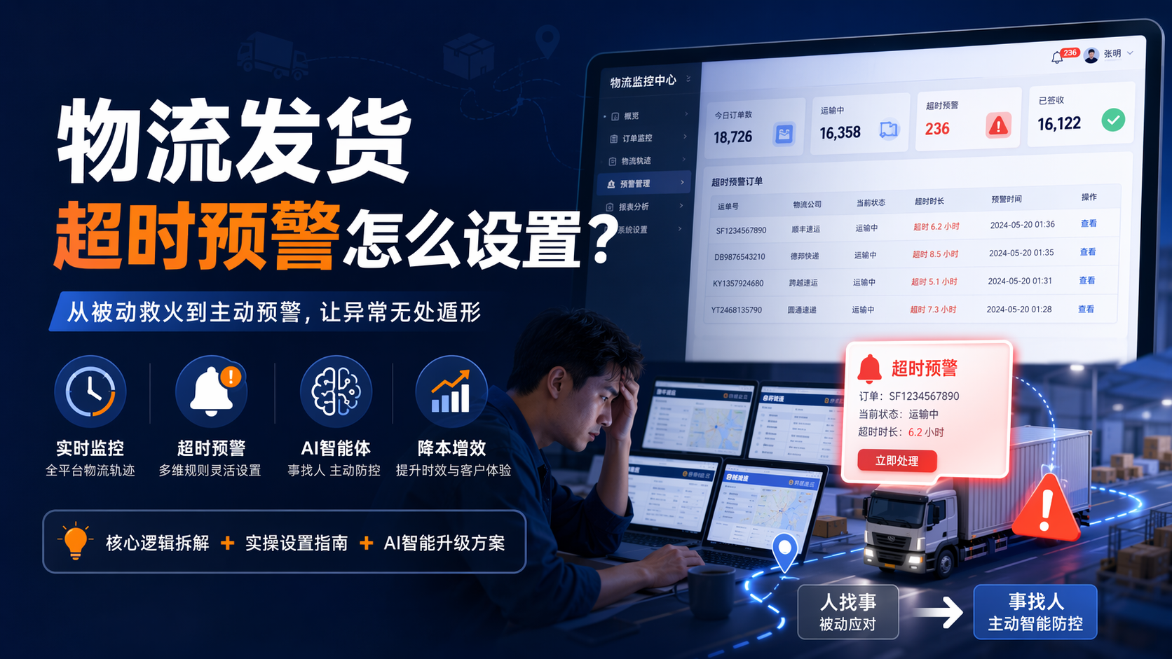 物流发货超时预警怎么设置?