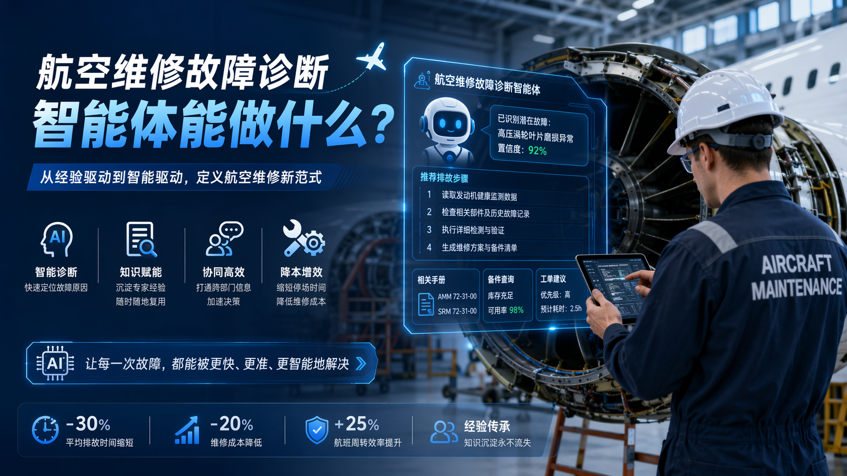 航空维修故障诊断智能体能做什么？_图1