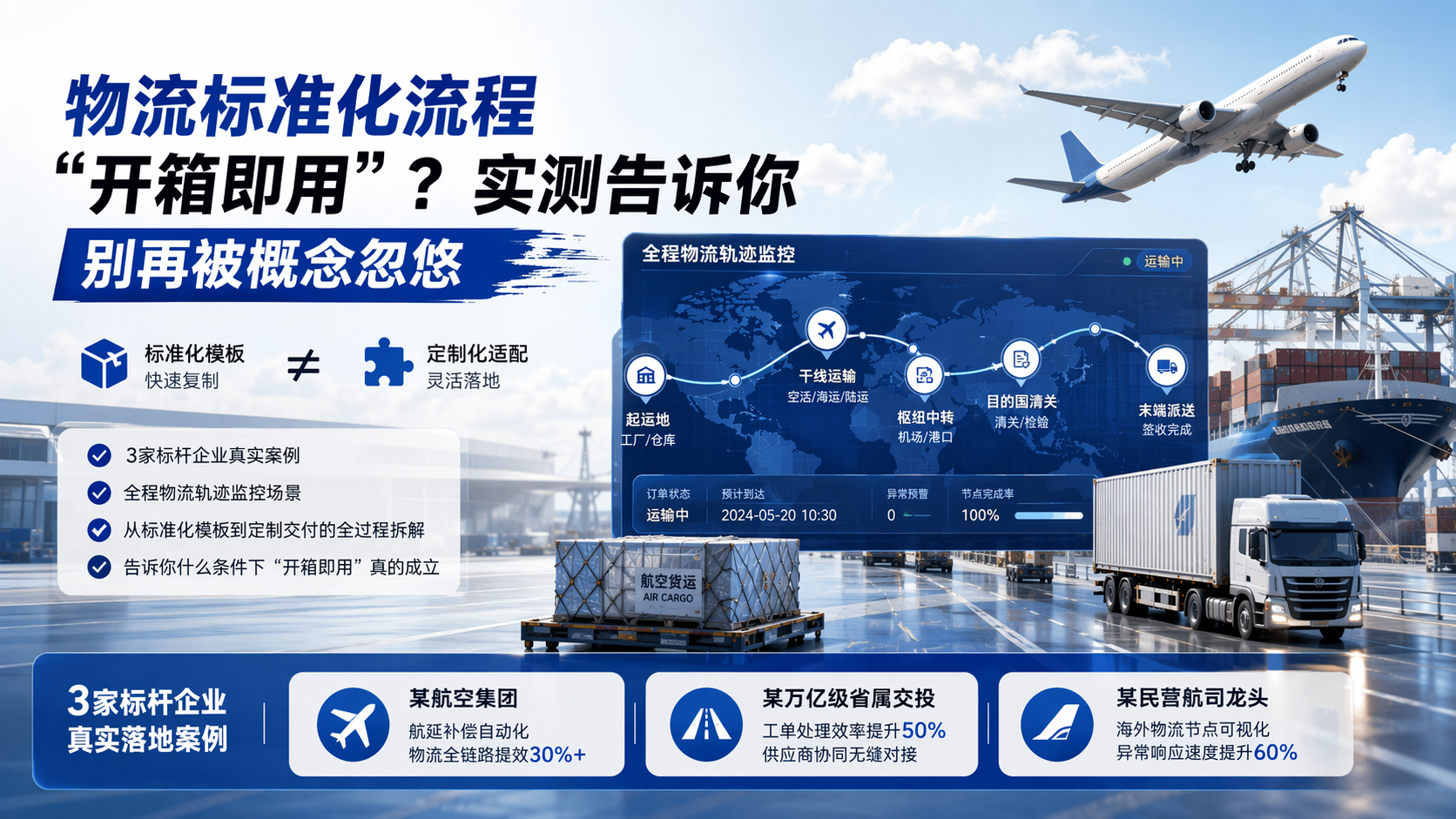 物流标准化流程“开箱即用”？实测告诉你，别再被概念忽悠_图1