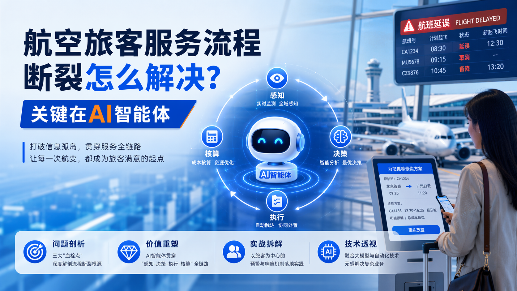 航空旅客服务流程断裂怎么解决？关键在AI智能体_图1