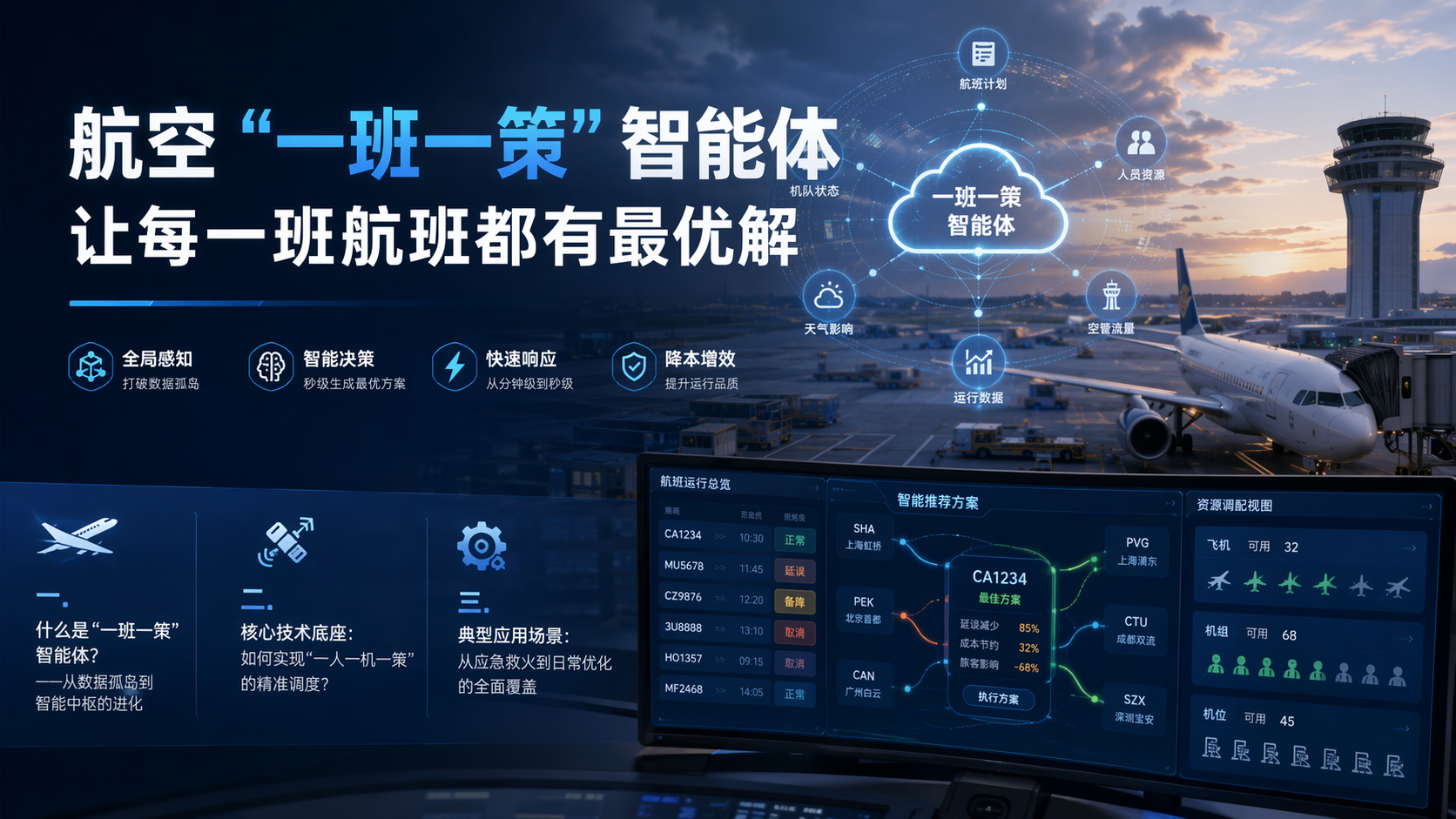 航空“一班一策”智能体：让每一班航班都有最优解_图1