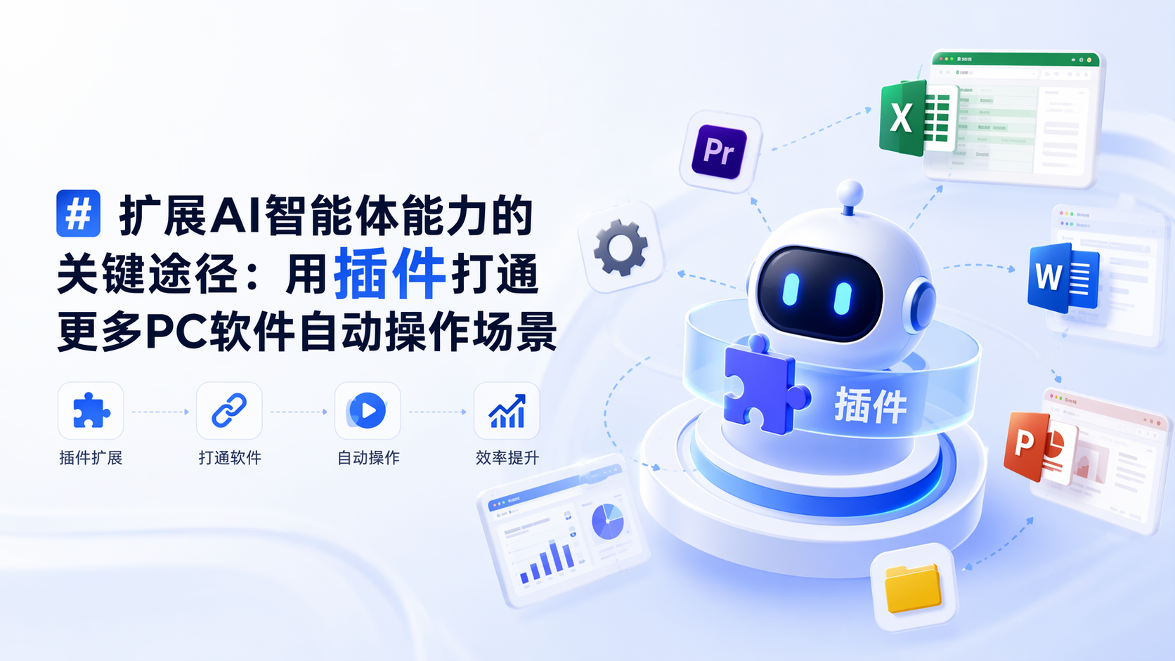 扩展AI智能体能力的关键途径：用插件打通更多PC软件自动操作场景