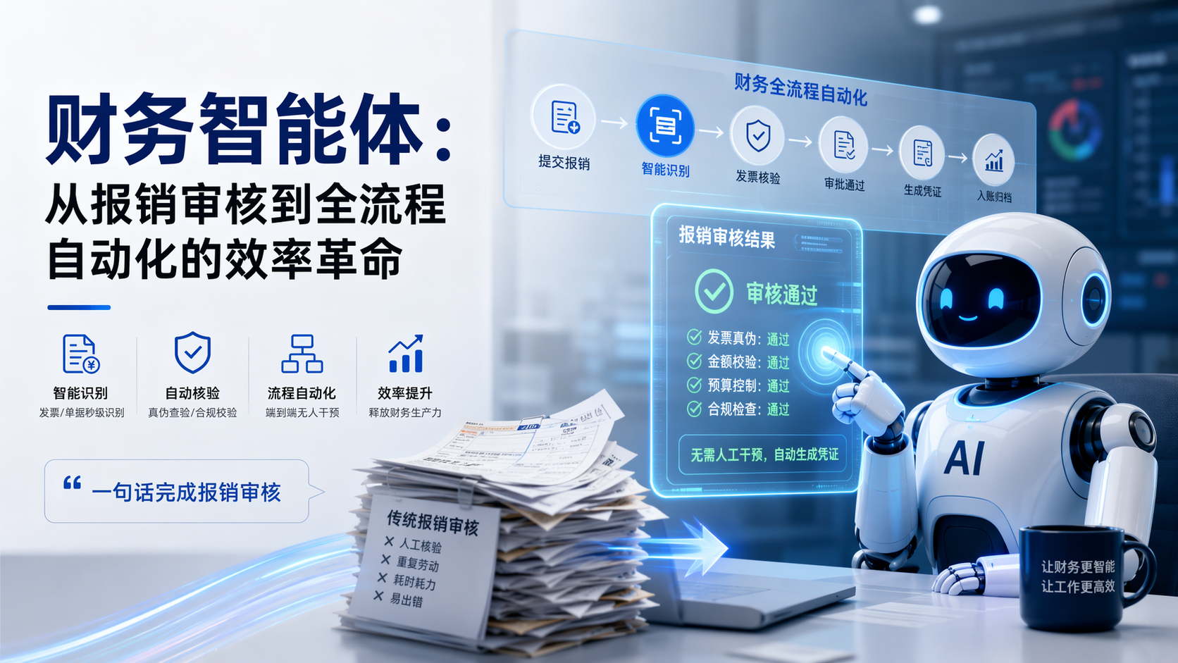 财务智能体:从报销审核到全流程自动化的效率革命