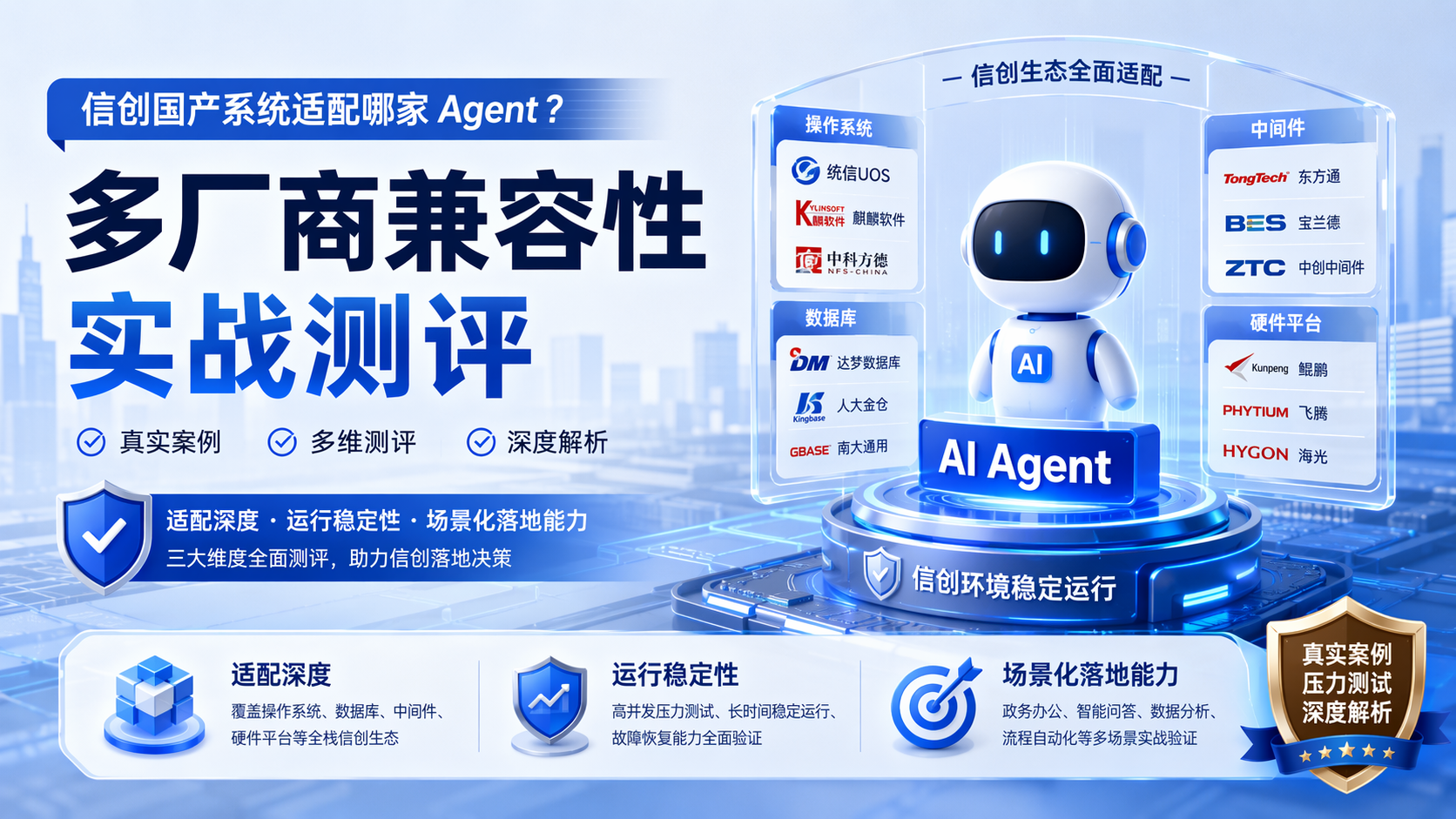 信创国产系统适配哪家 Agent？多厂商兼容性实战测评