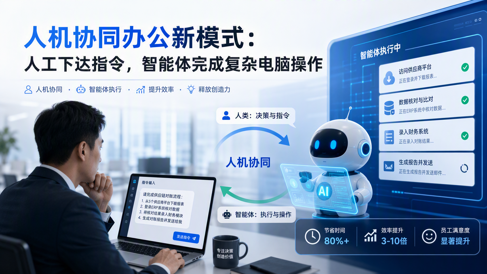 人机协同办公新模式:人工下达指令,智能体完成复杂电脑操作