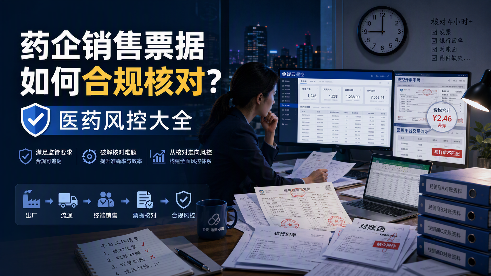 药企销售票据如何合规核对？医药风控大全