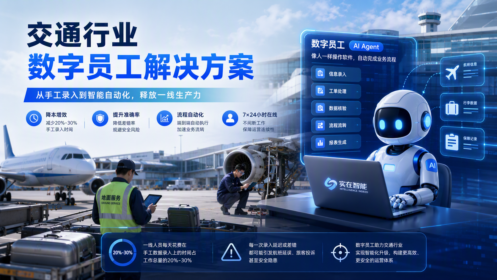 交通行业数字员工解决方案