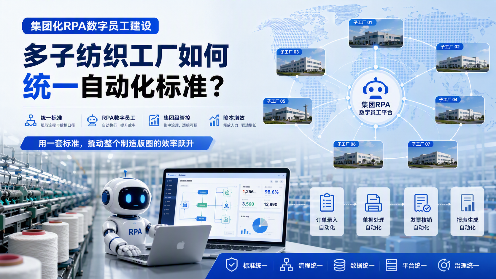 集团化RPA数字员工建设
