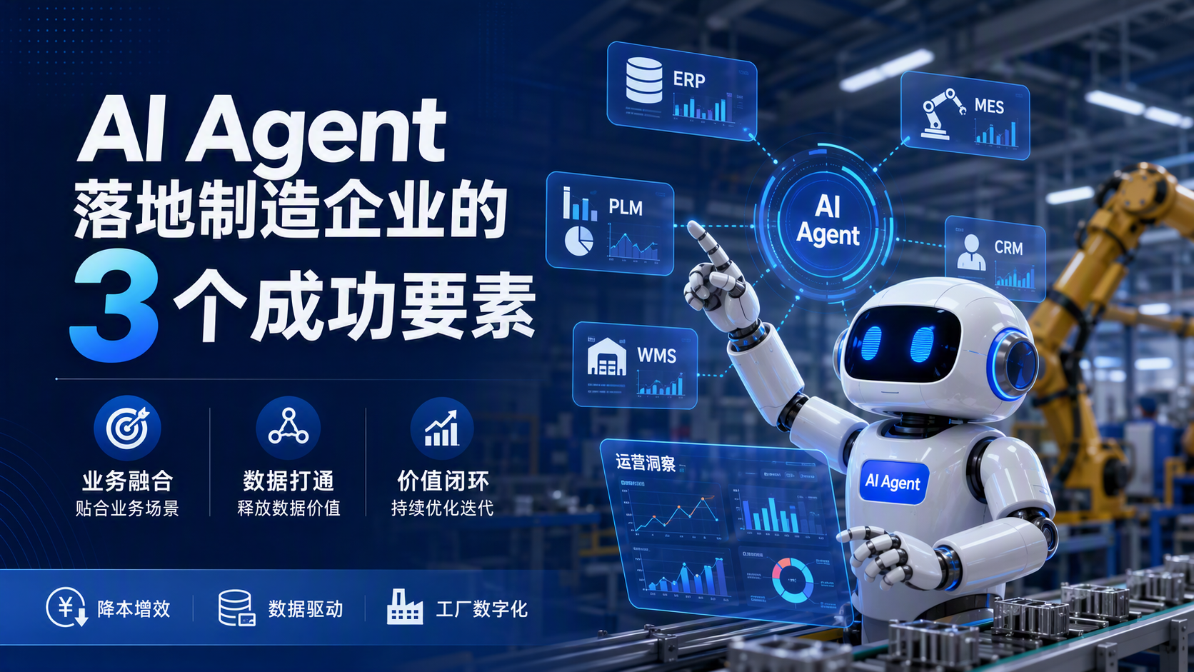AI Agent落地制造企业的3个成功要素