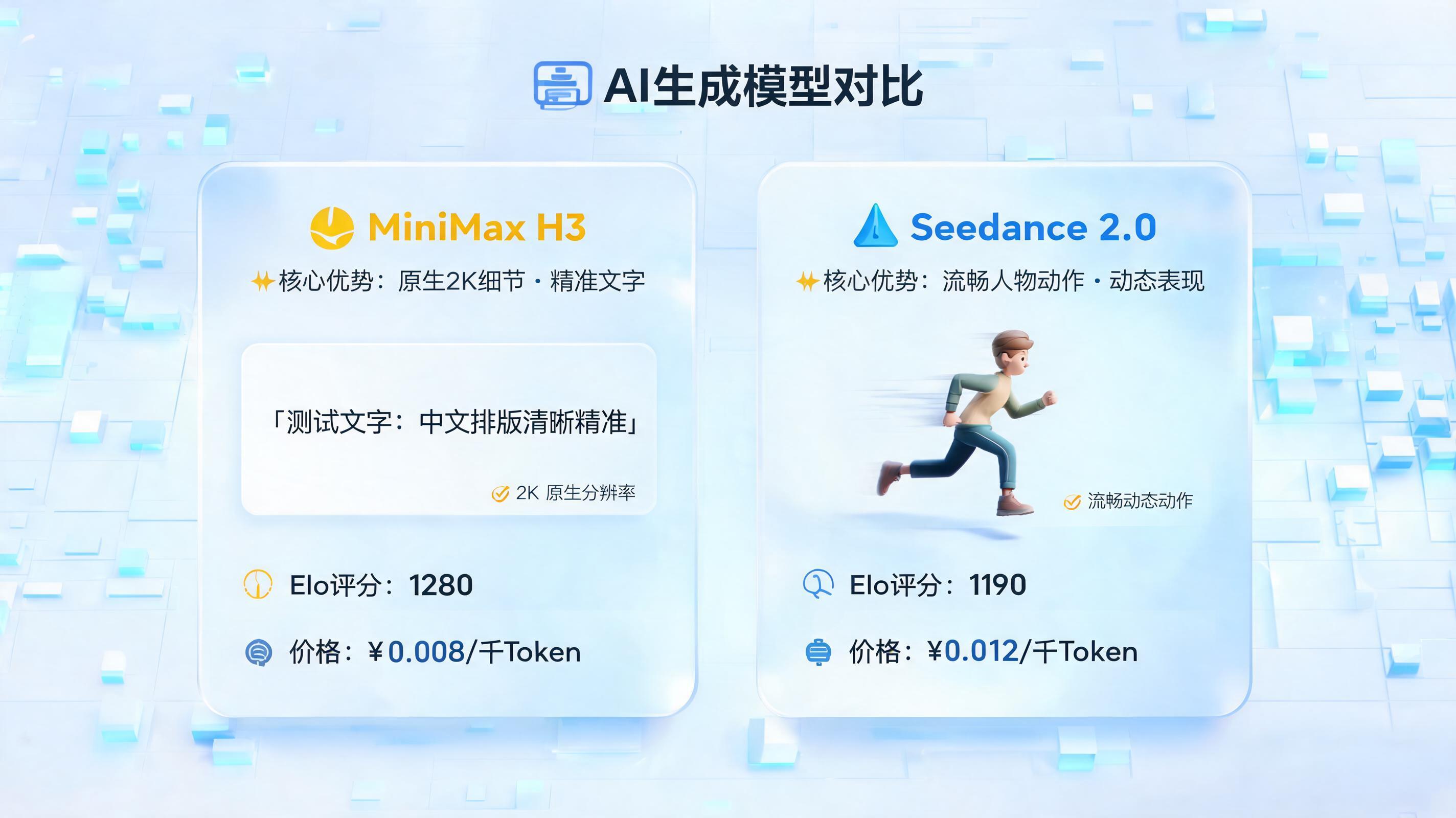 MiniMax H3 和 Seedance 2.0 哪个好用?深度对比评测与选型指南