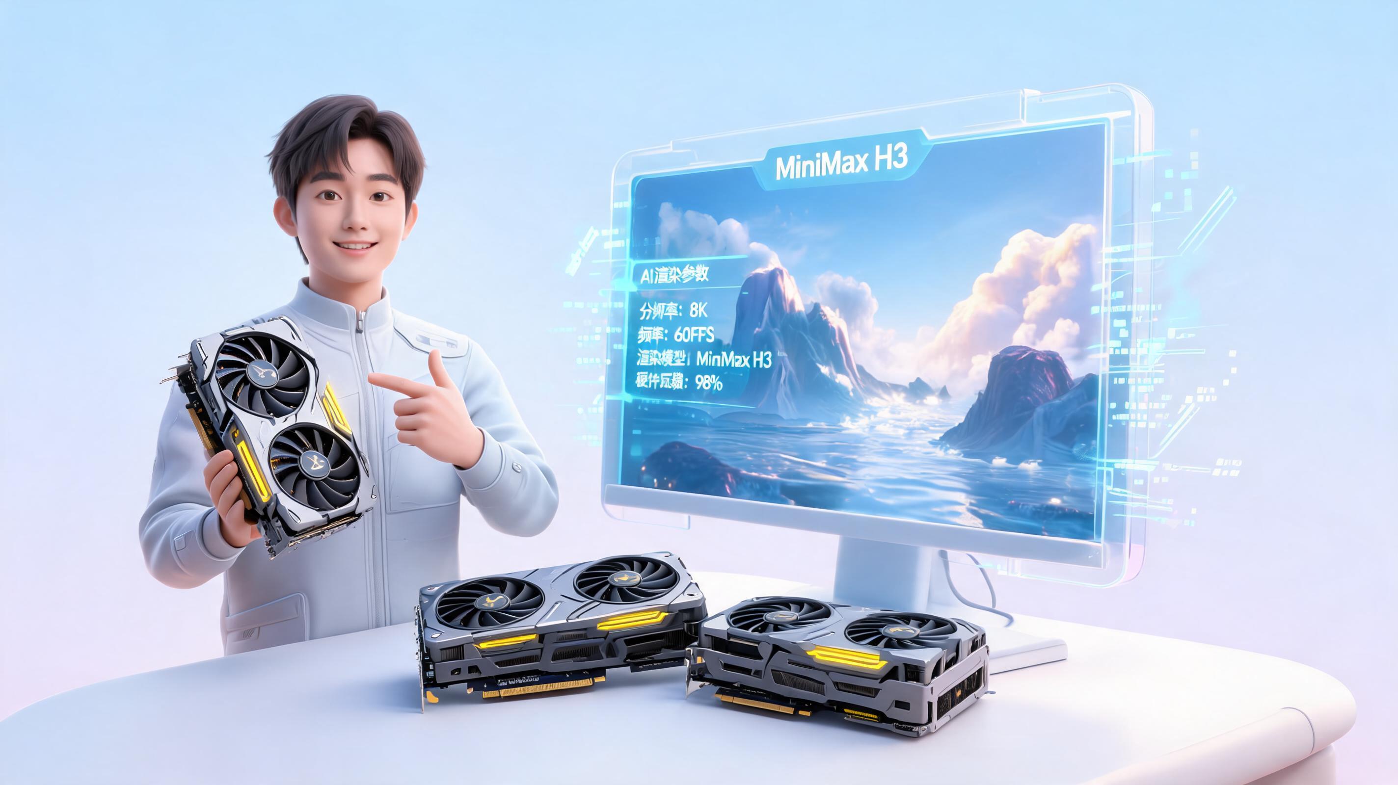 MiniMax H3 要什么显卡才跑得动?各档次显卡配置要求与实测数据全解析