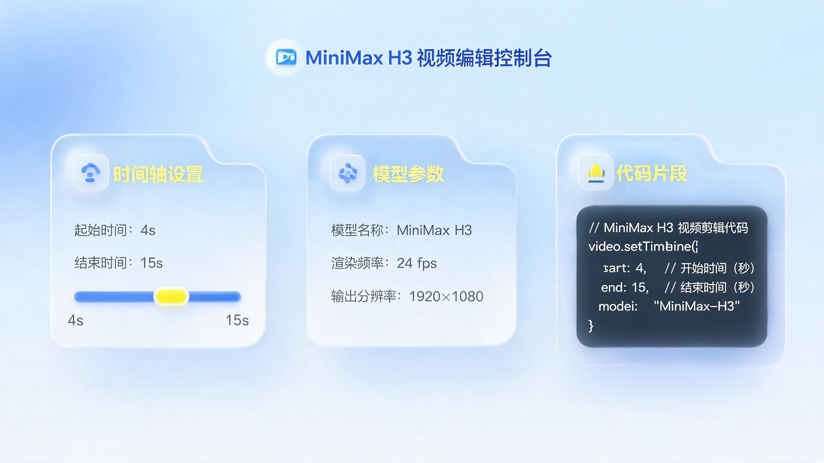 MiniMax H3 生成时长怎么设置?4-15秒参数详解与实在Agent内置调用指南