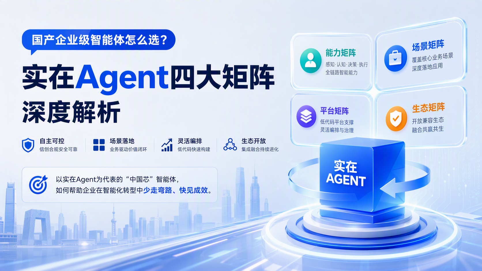 国产企业级智能体怎么选？实在Agent四大矩阵深度解析_图1