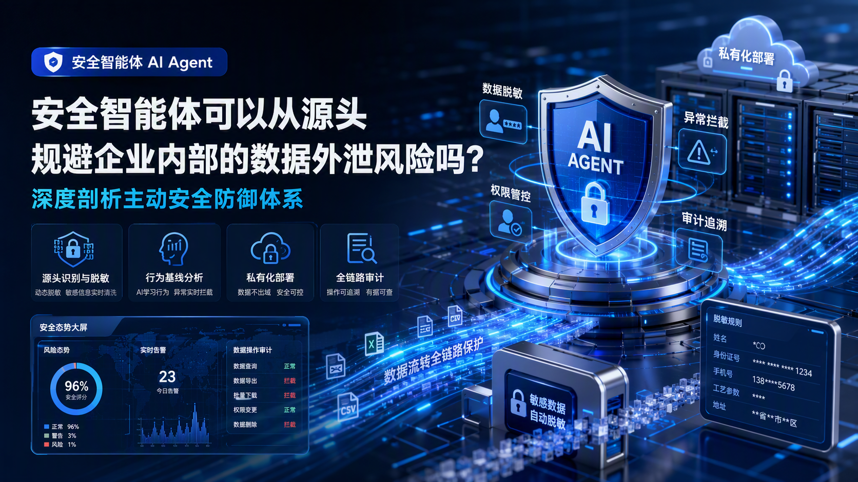 安全智能体可以从源头规避企业内部的数据外泄风险吗？深度剖析主动安全防御体系_图1