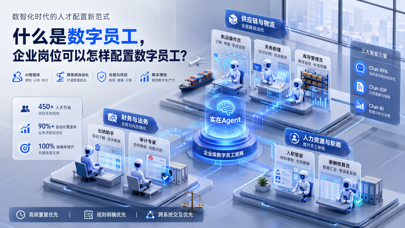 什么是数字员工，企业岗位可以怎样配置数字员工？数智化时代的人才配置新范式