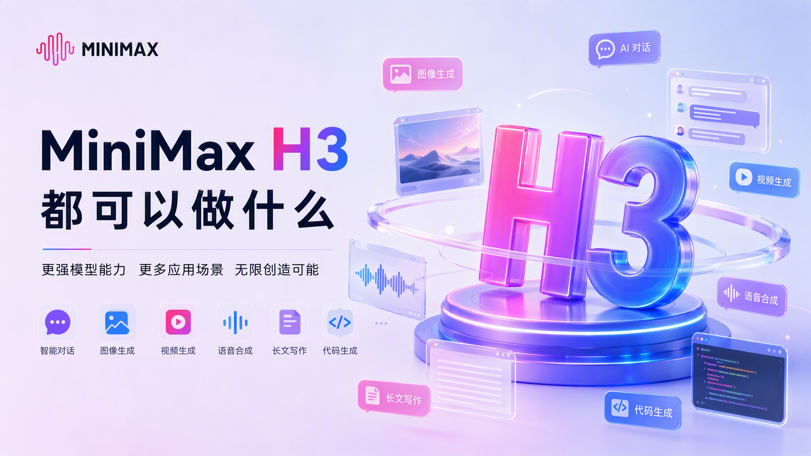 minimaxh3都可以做什么