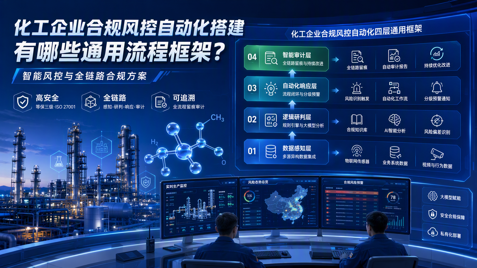 化工企业合规风控自动化搭建有哪些通用流程框架？智能风控与全链路合规方案_图1