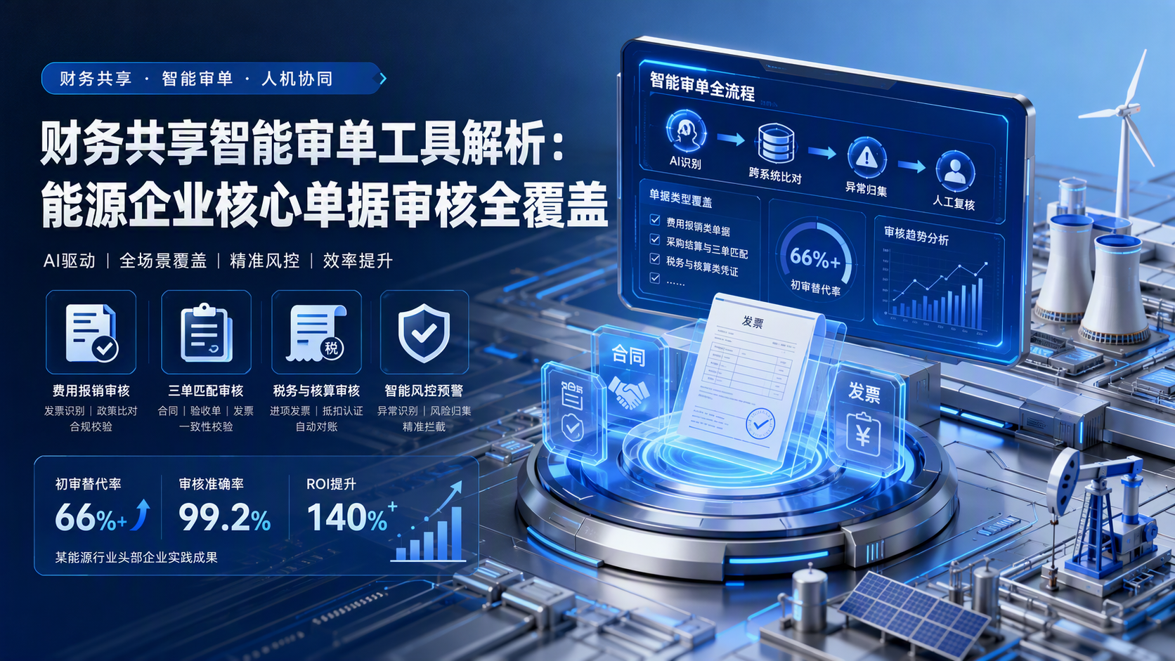 财务共享智能审单工具解析：能源企业核心单据审核全覆盖_图1