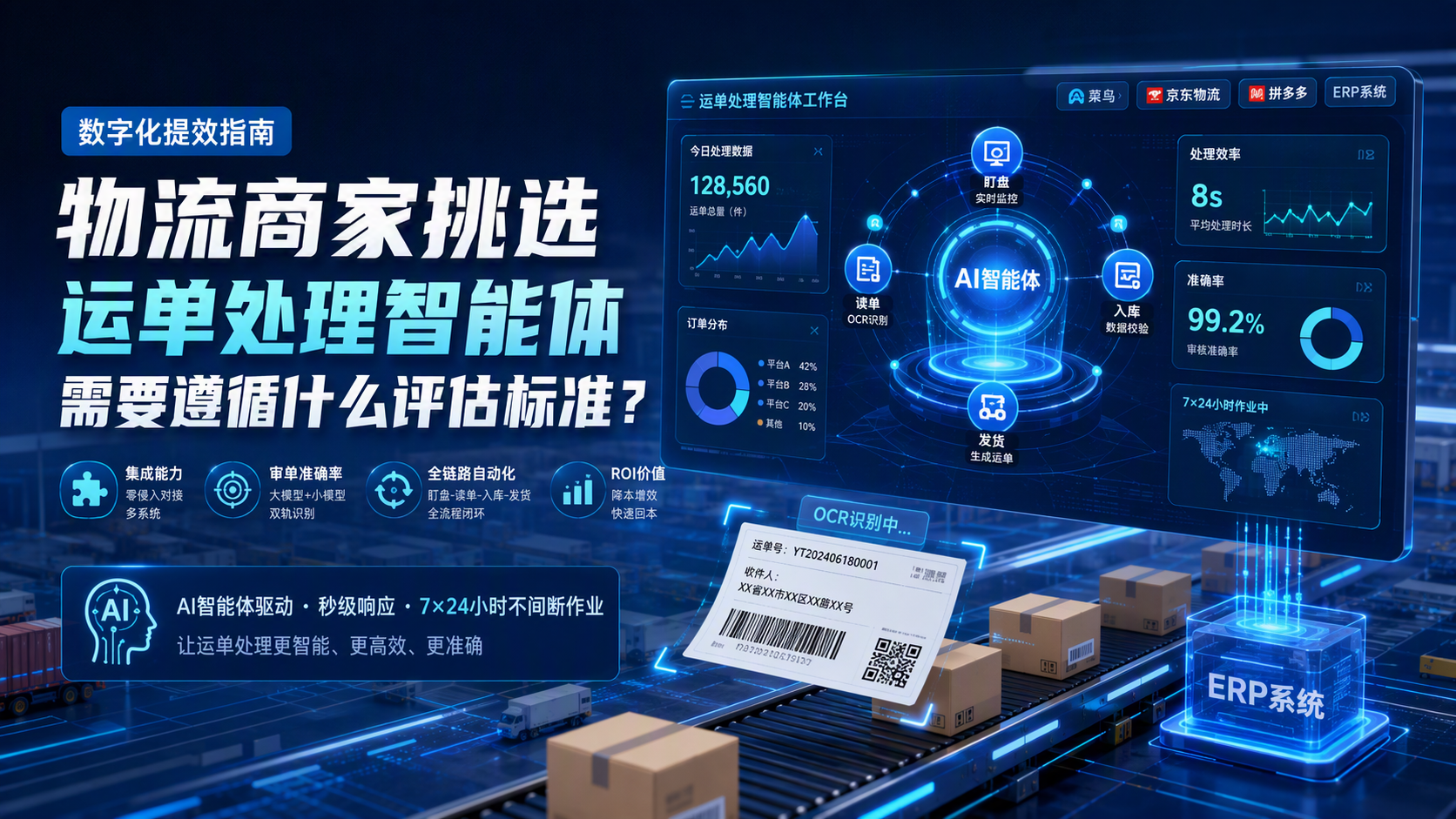 物流商家挑选运单处理智能体需要遵循什么评估标准？数字化提效指南_图1