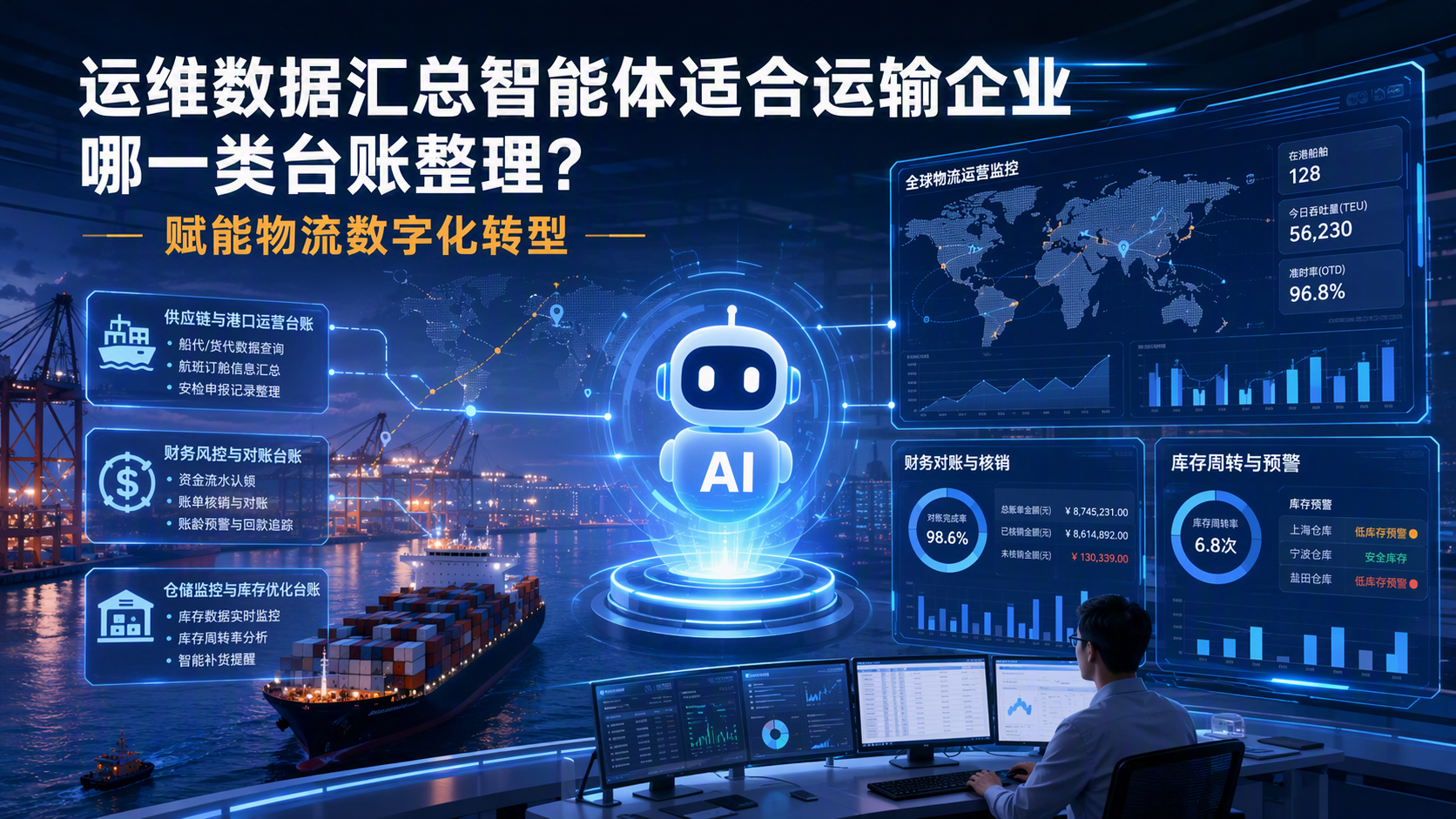 运维数据汇总智能体适合运输企业哪一类台账整理？赋能物流数字化转型_图1