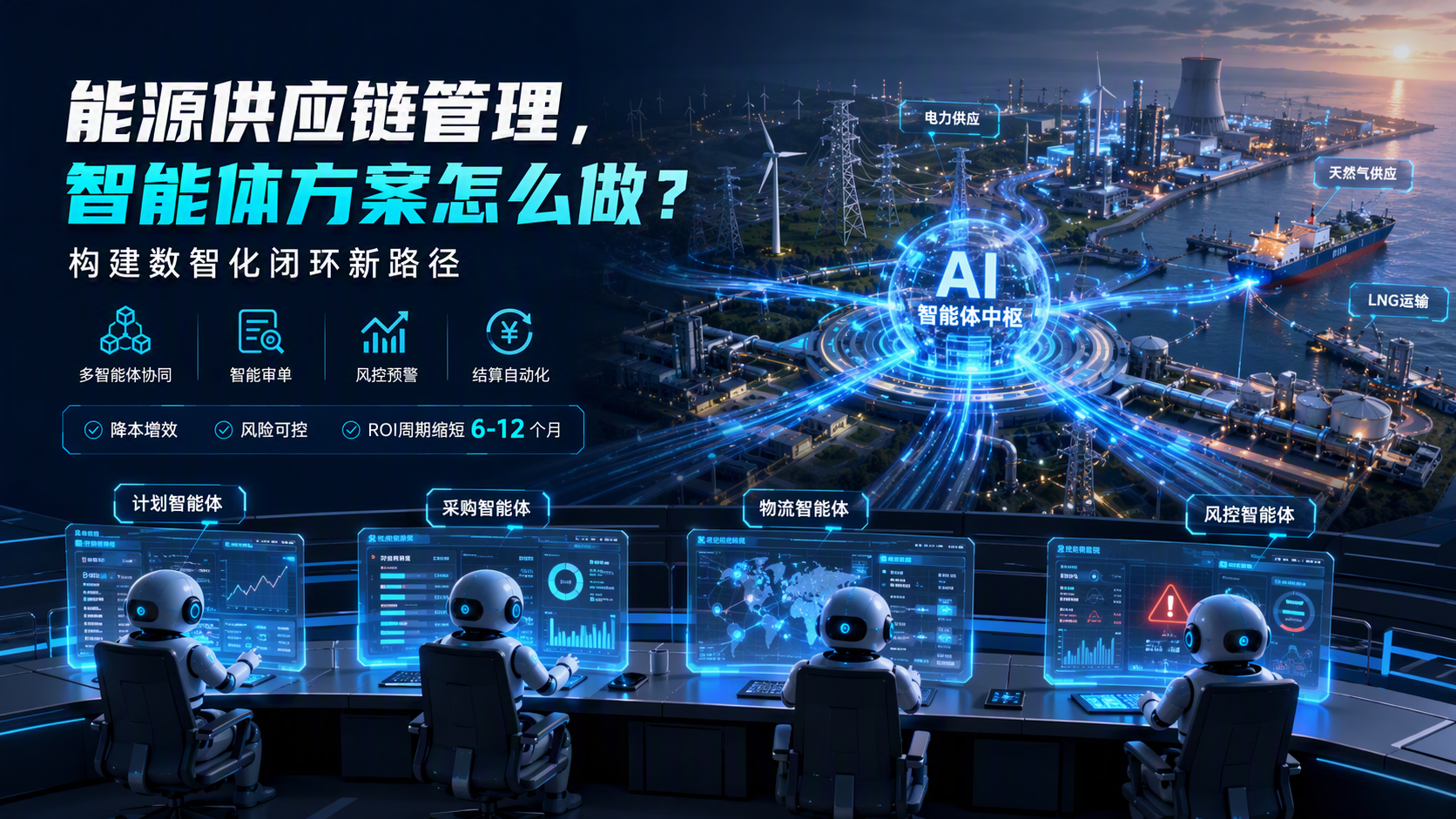 能源供应链管理，智能体方案怎么做？构建数智化闭环新路径_图1