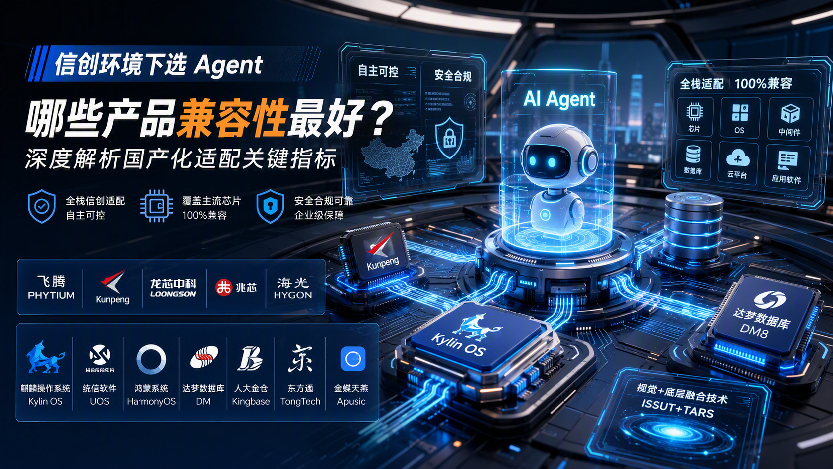 信创环境下选 Agent，哪些产品兼容性最好？深度解析国产化适配关键指标
