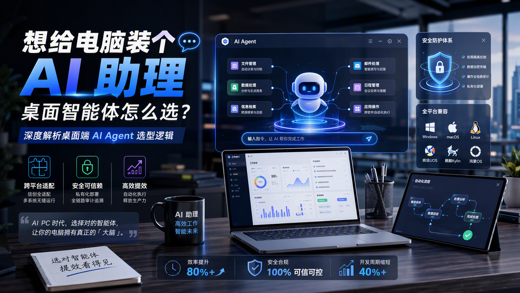 想给电脑装个 AI 助理，桌面智能体怎么选？深度解析桌面端 AI Agent 选型逻辑