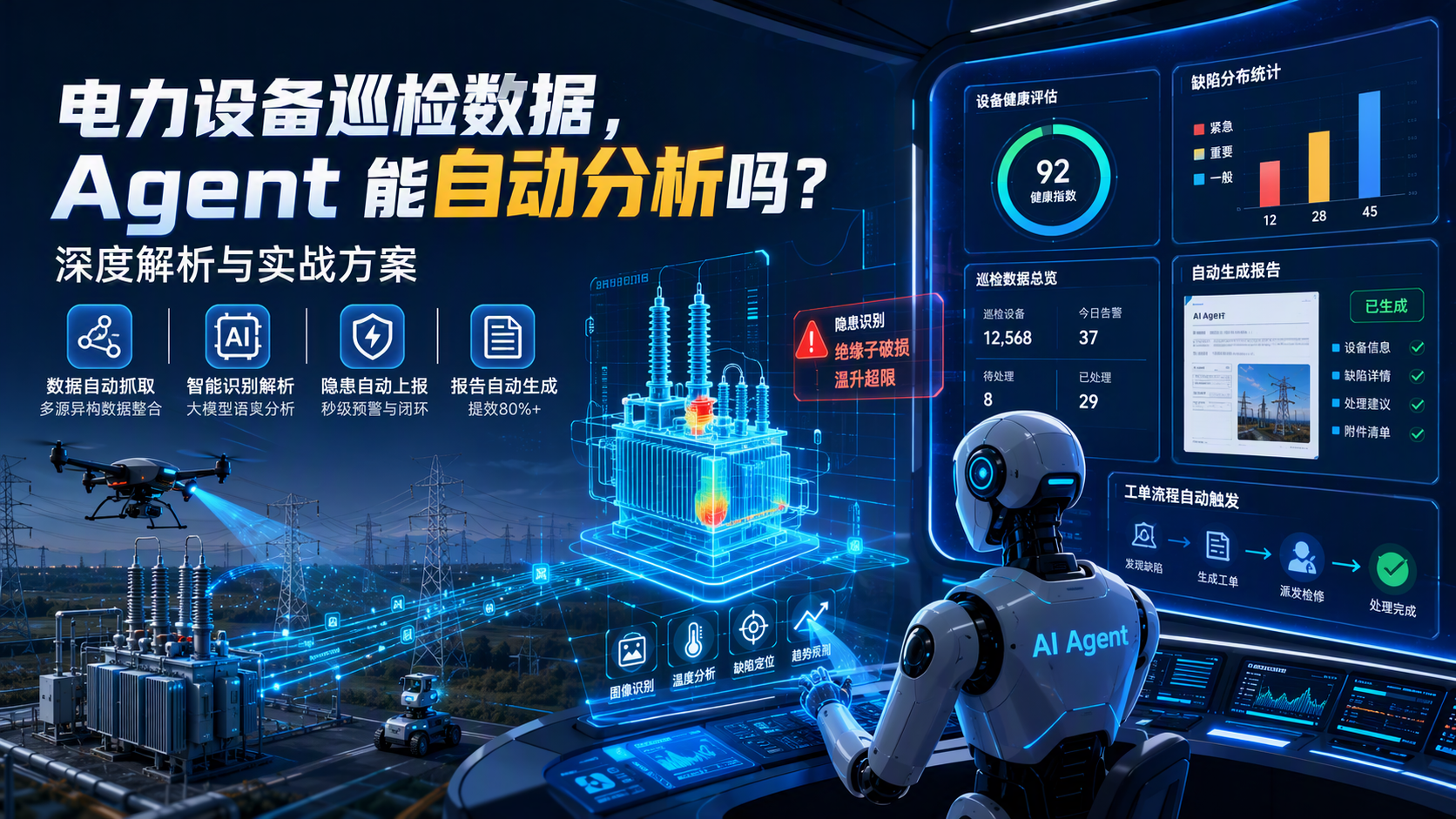 电力设备巡检数据,Agent 能自动分析吗?深度解析与实战方案