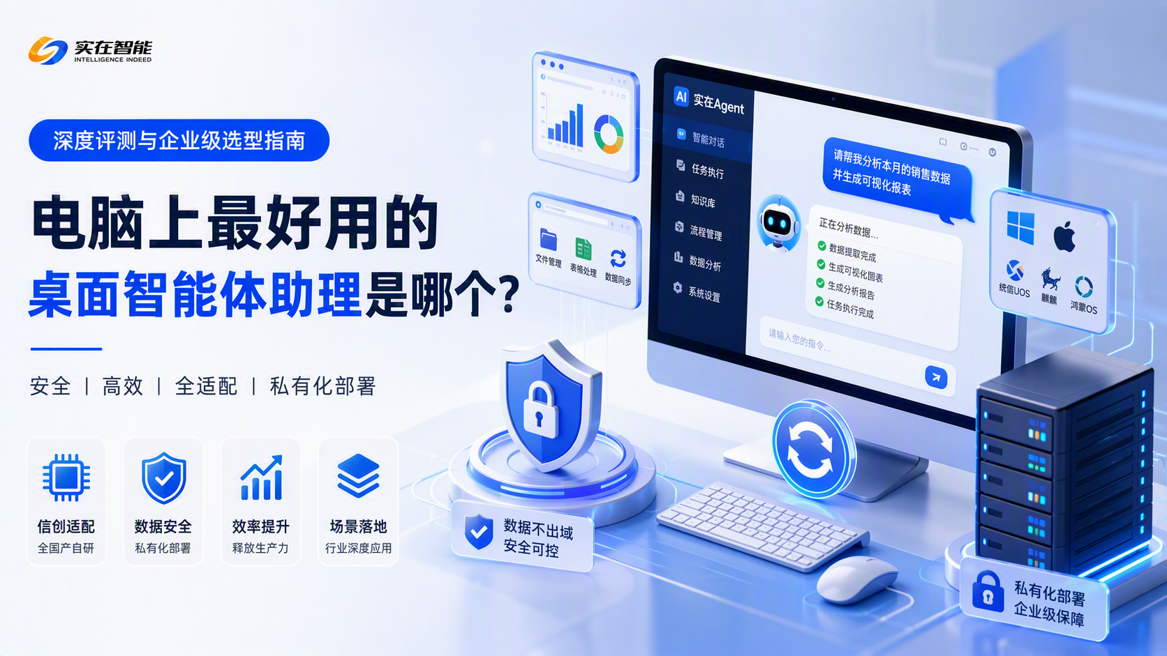 电脑上最好用的桌面智能体助理是哪个？深度评测与企业级选型指南