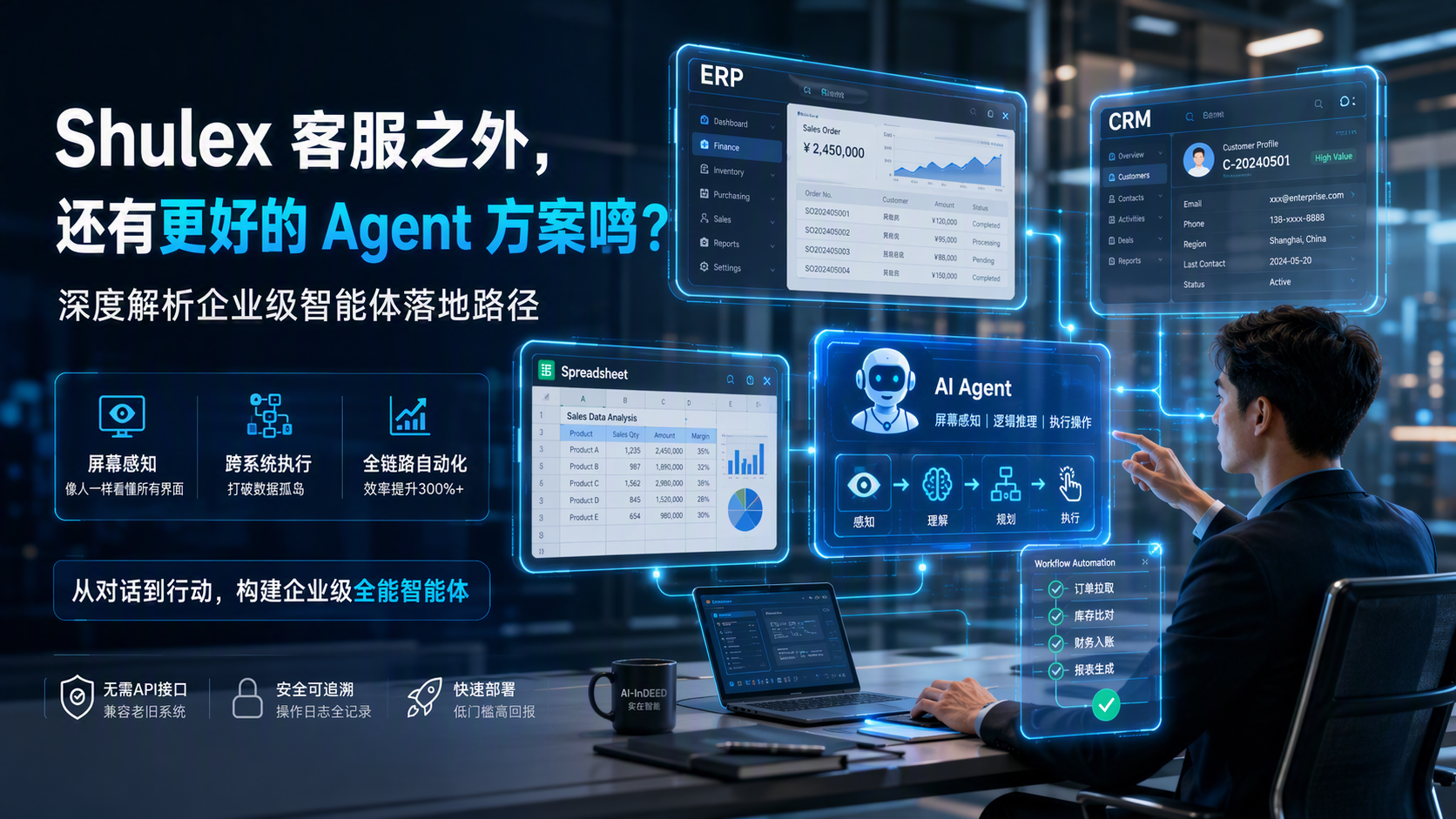 Shulex 客服之外,还有更好的 Agent 方案吗?深度解析企业级智能体落地路径