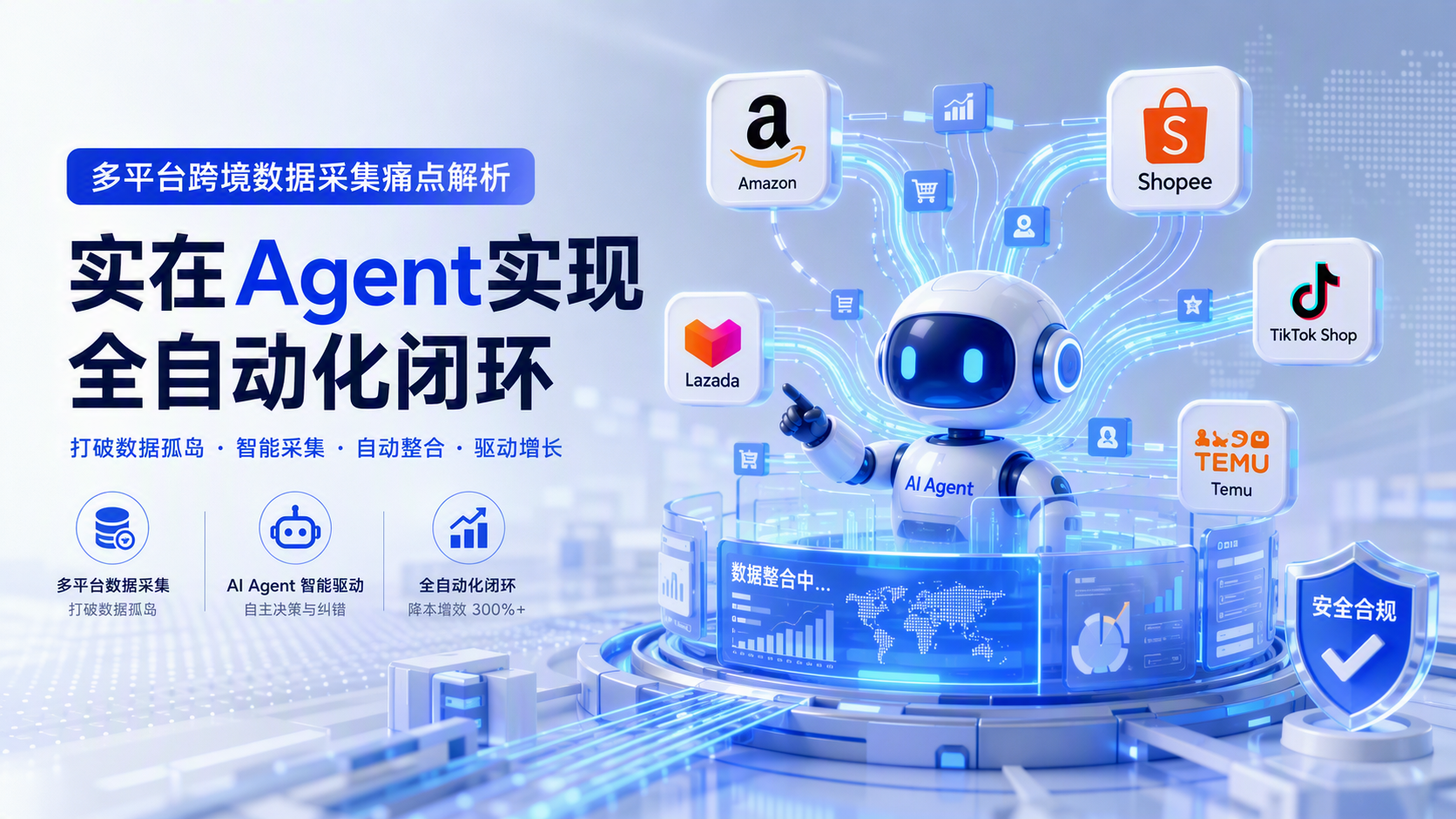 多平台跨境数据采集痛点解析:实在Agent实现全自动化闭环
