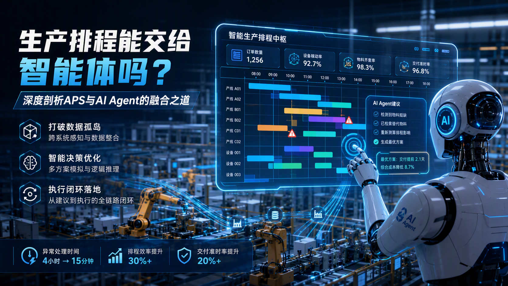 生产排程能交给智能体吗？深度剖析APS与AI Agent的融合之道