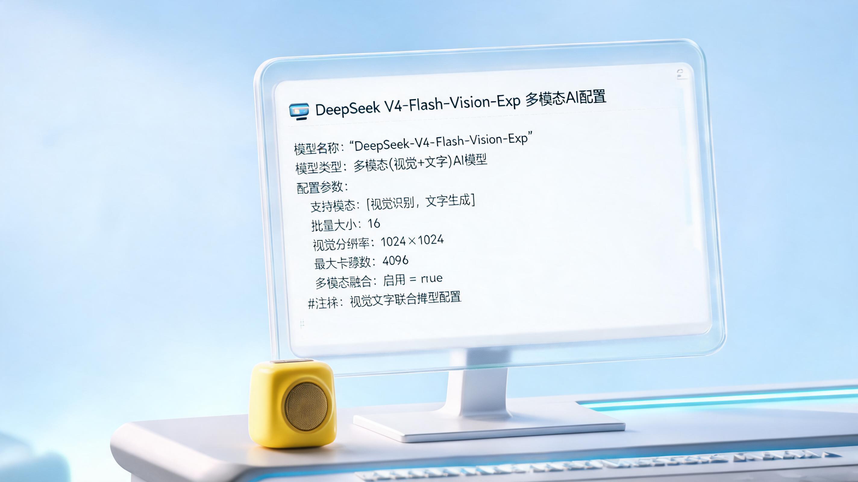 DeepSeek V4-Flash-Vision-Exp 怎么配置？API 与 Agent 接入教程_图1