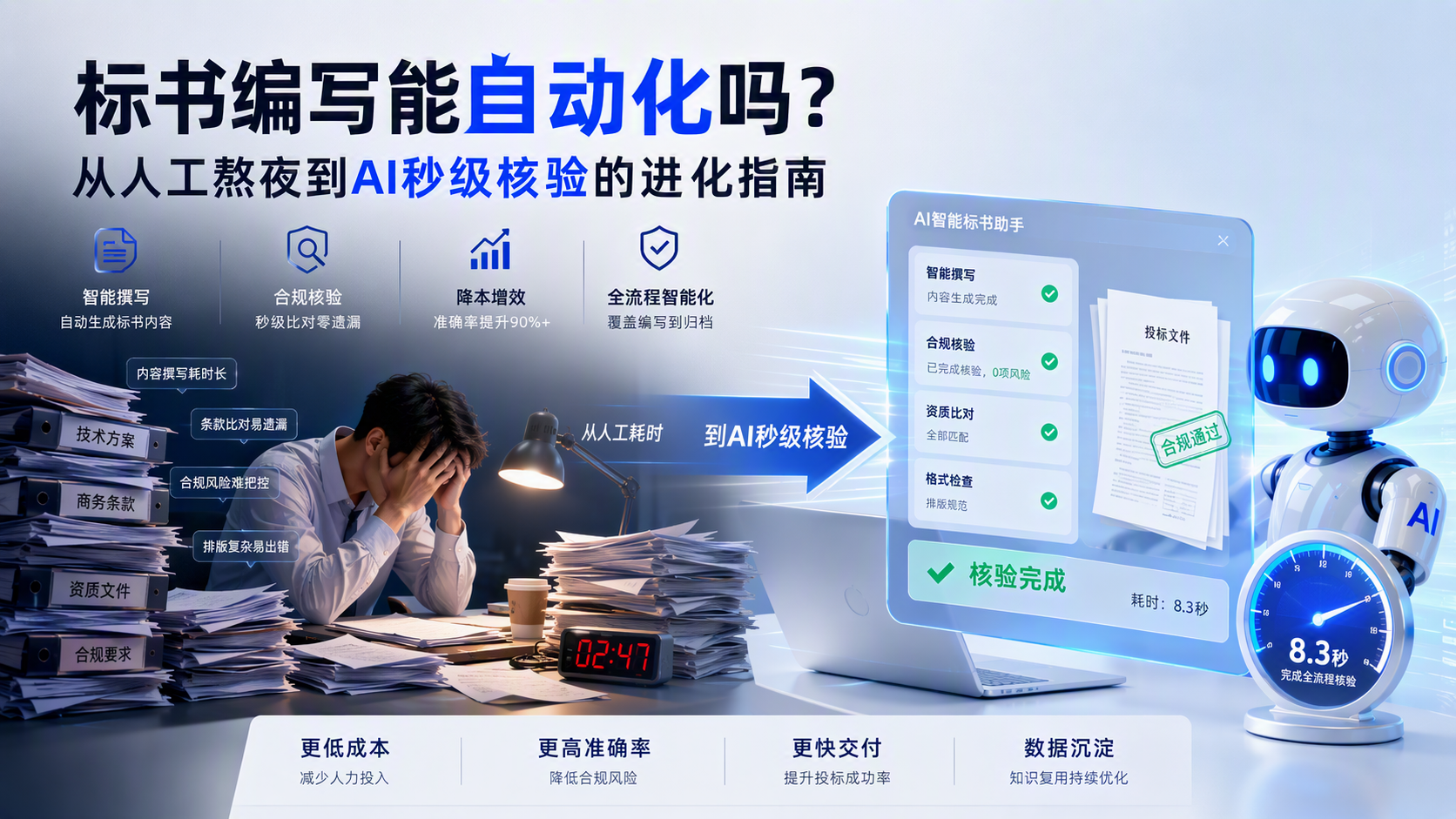 标书编写能自动化吗?从人工熬夜到AI秒级核验的进化指南