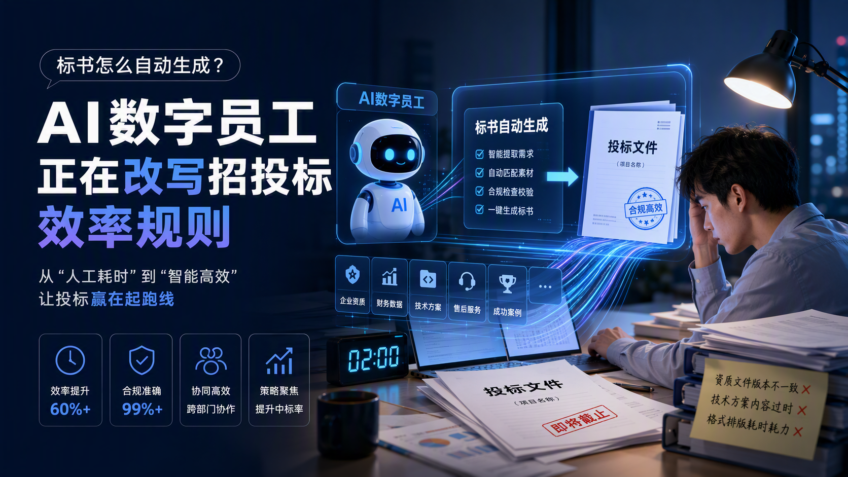 标书怎么自动生成?AI数字员工正在改写招投标效率规则