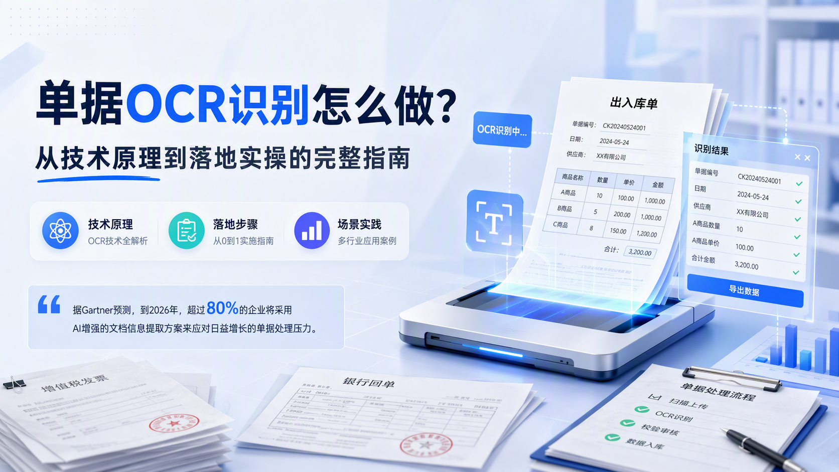 单据OCR识别怎么做?从技术原理到落地实操的完整指南