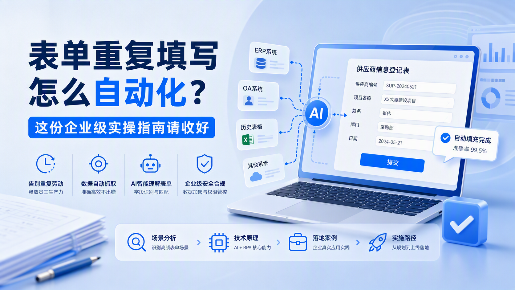 表单重复填写怎么自动化？这份企业级实操指南请收好
