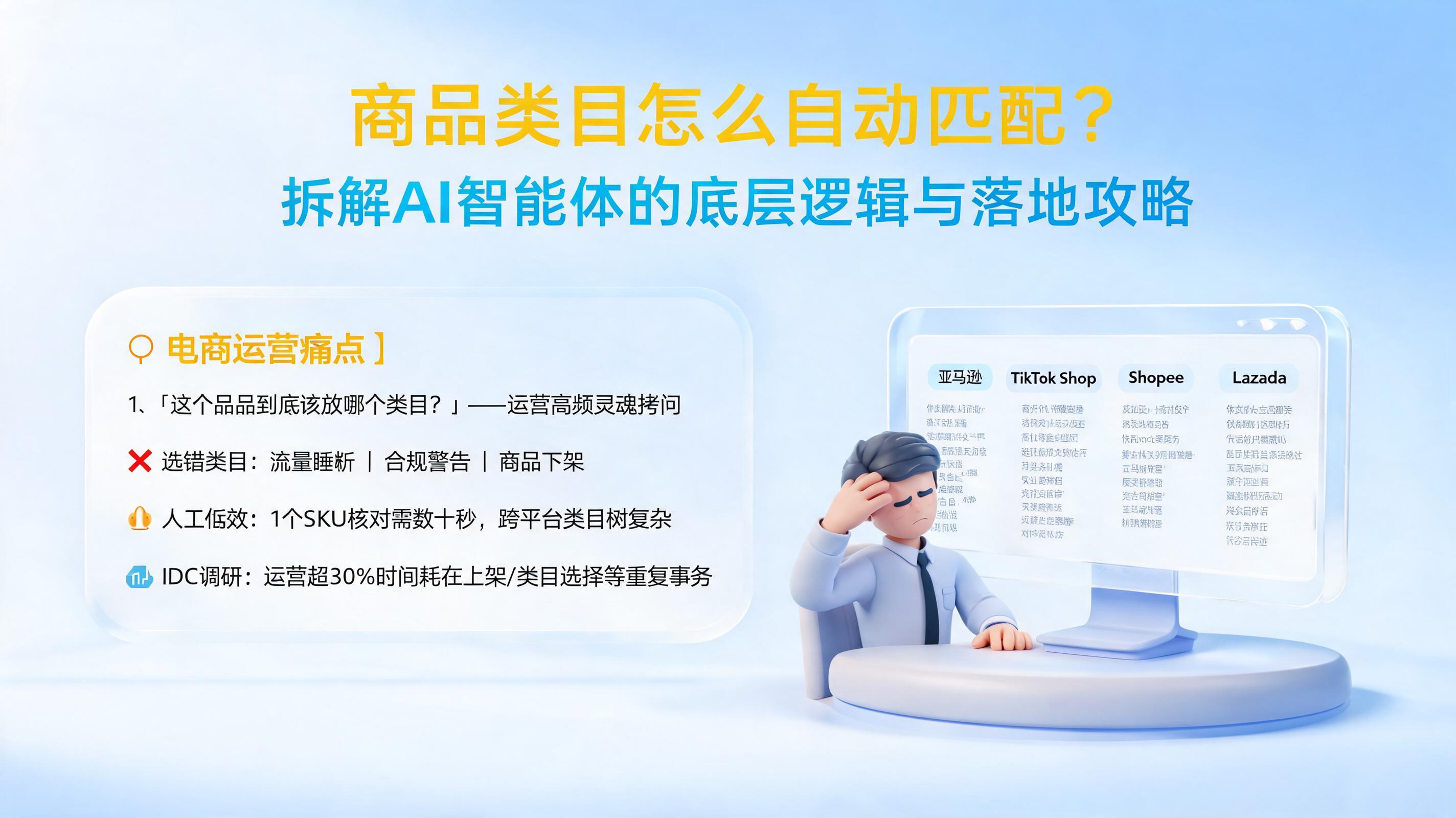 商品类目怎么自动匹配?拆解AI智能体的底层逻辑与落地攻略