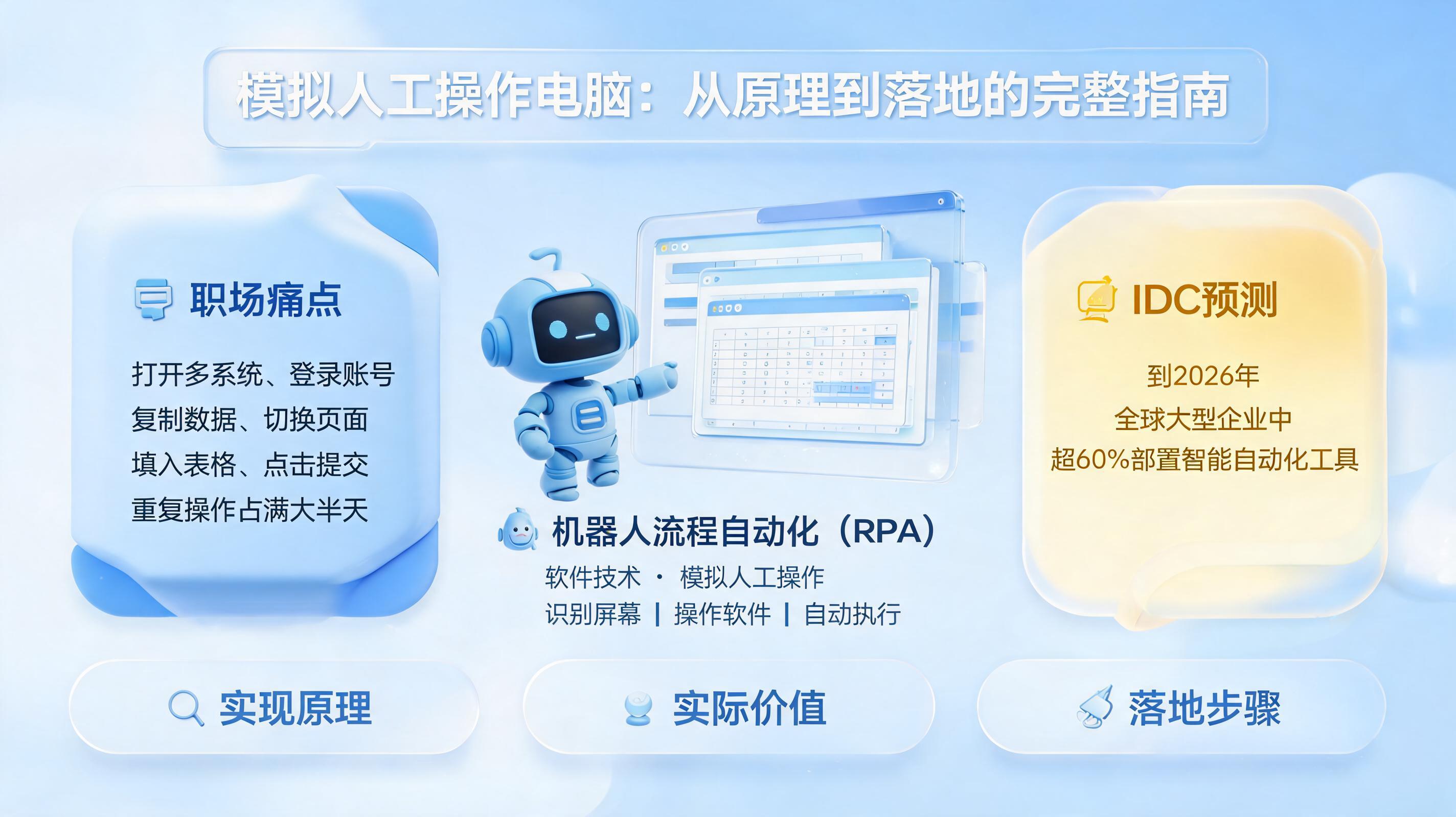 模拟人工操作电脑怎么做？从原理到落地的完整指南_图1